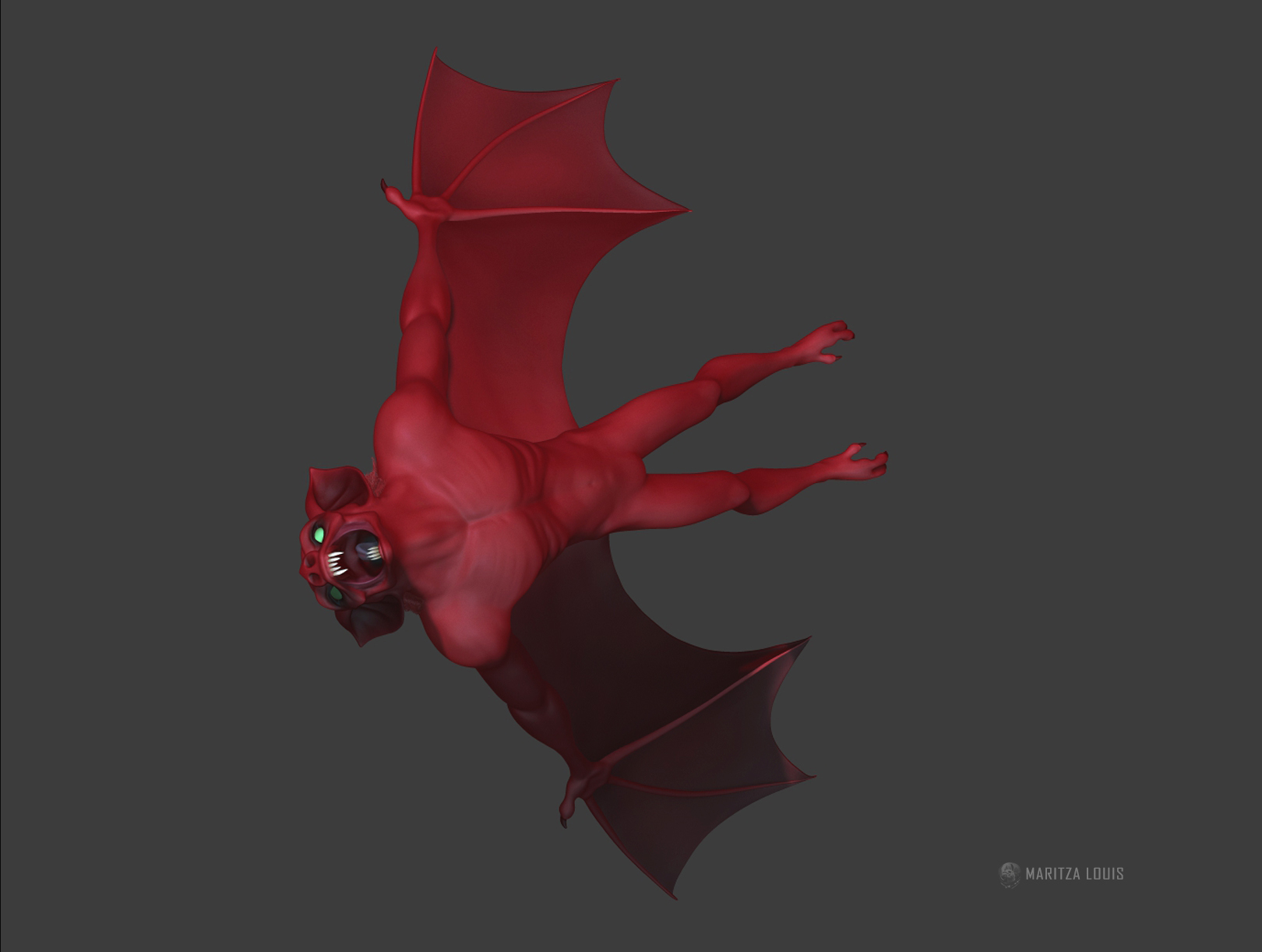 primal_genndy_03_sculptober_maritza_louis