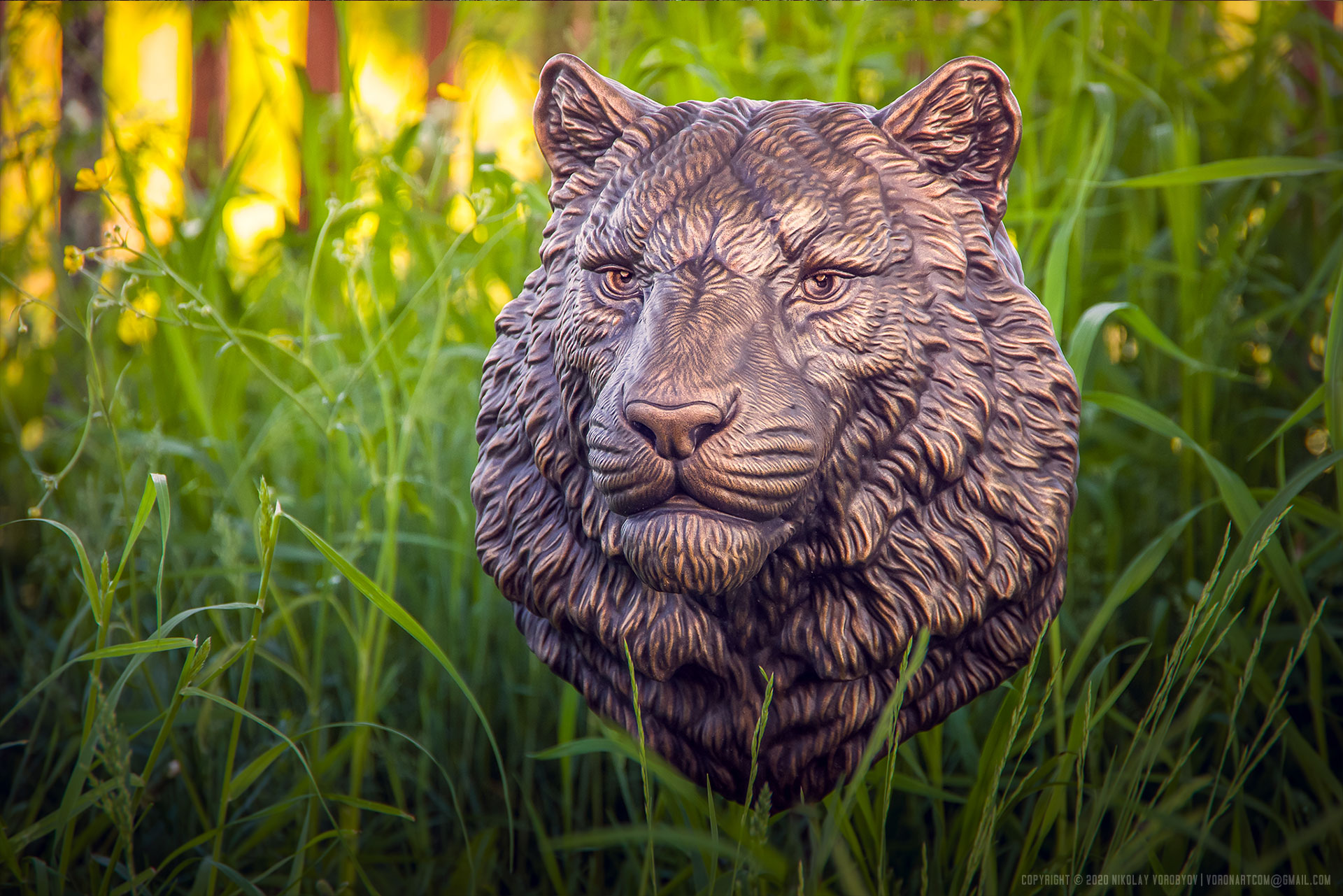 tiger-animal-head-wall-sculpture-forest-photo-02