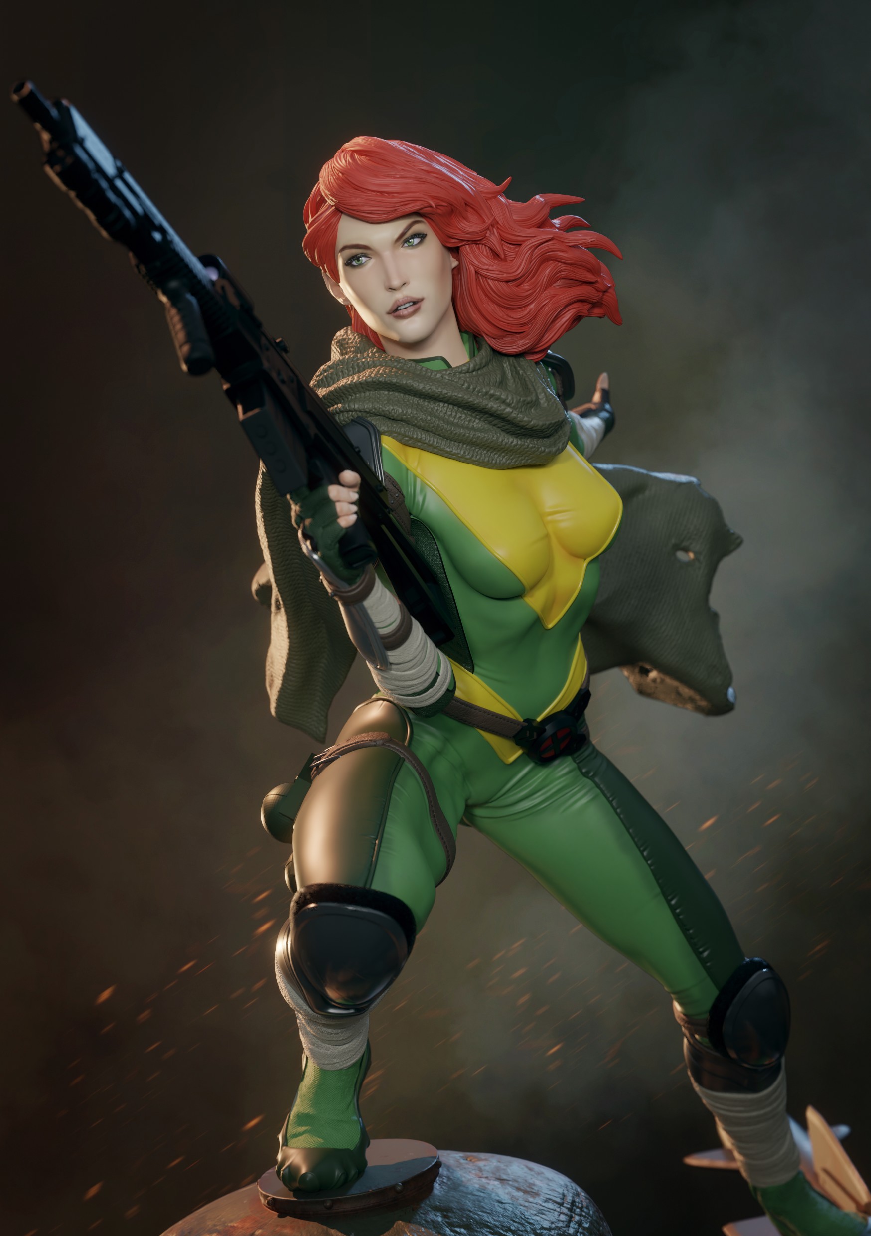 Hope frontal close up