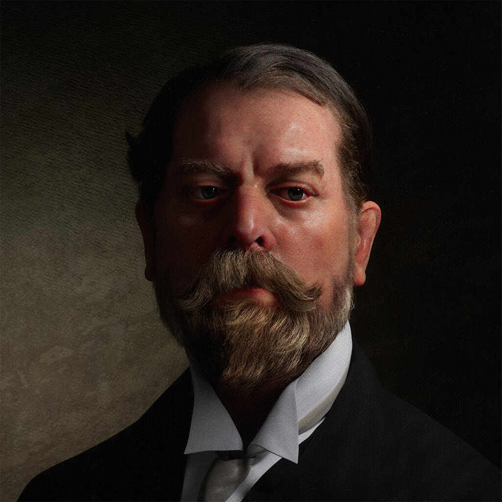 John singer sargent by vahid ahmadi2a