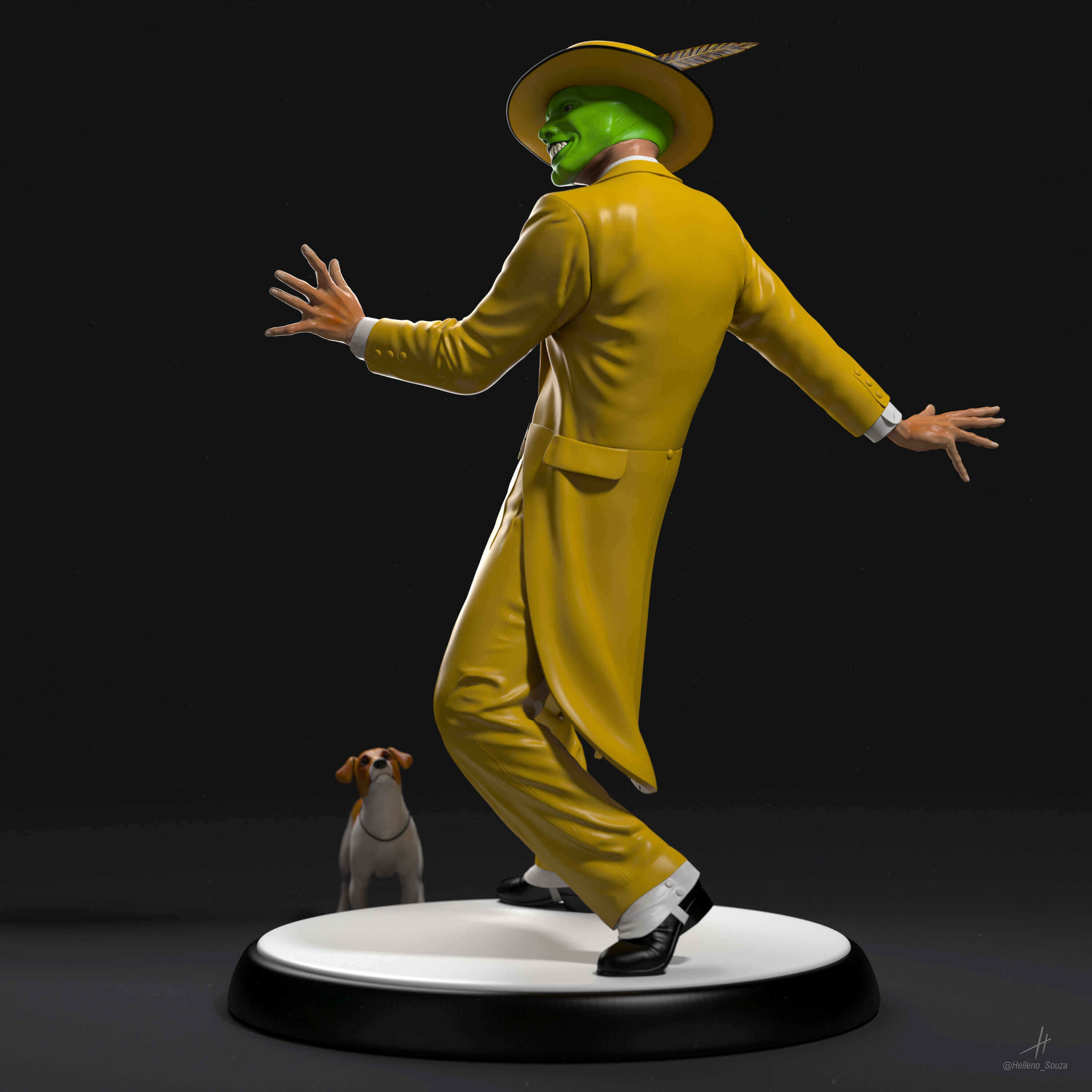 Milo e The Mask - Render3DSMax 08 (Front-L) (Ass)