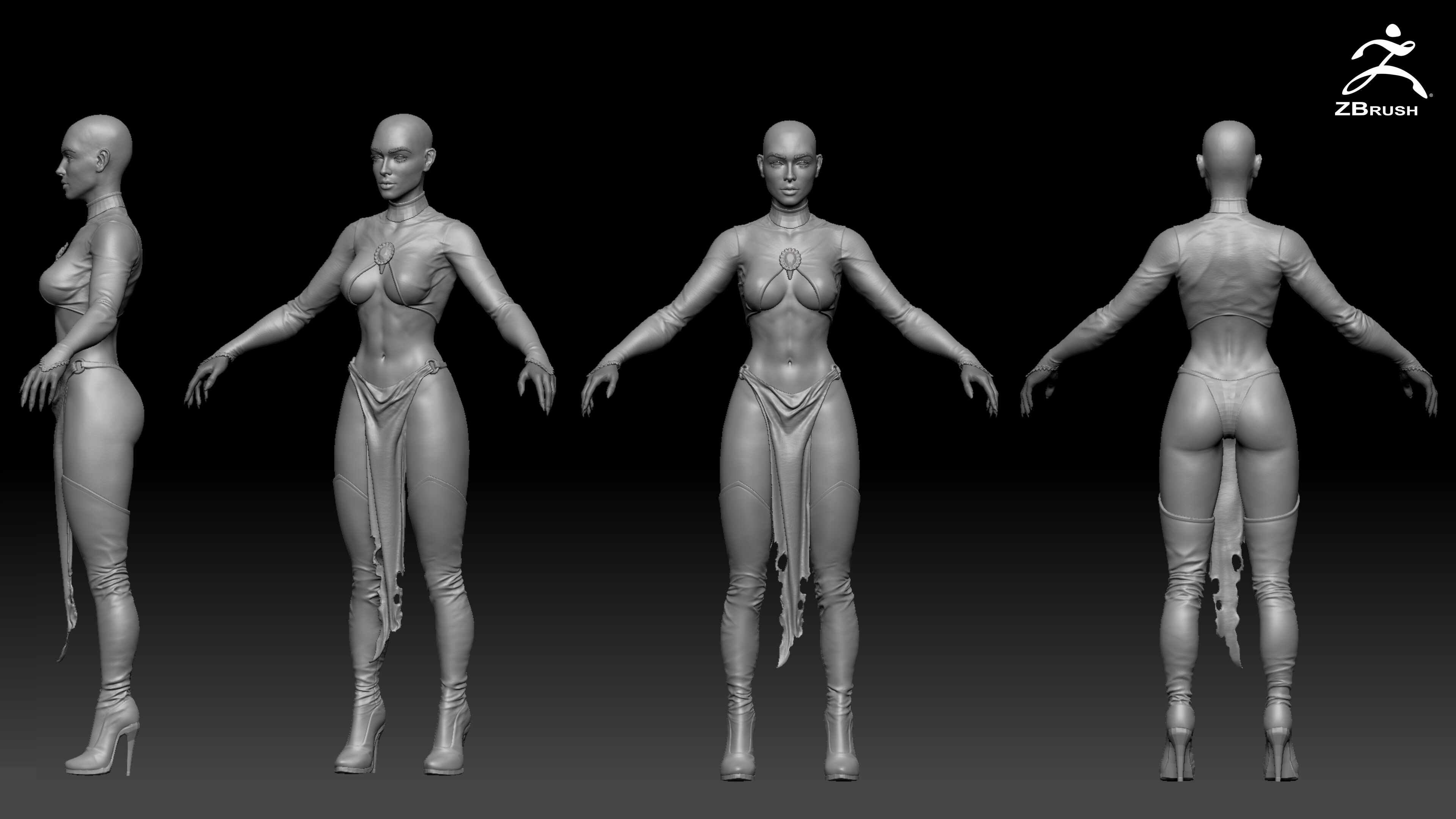 Zbrush Madelyne