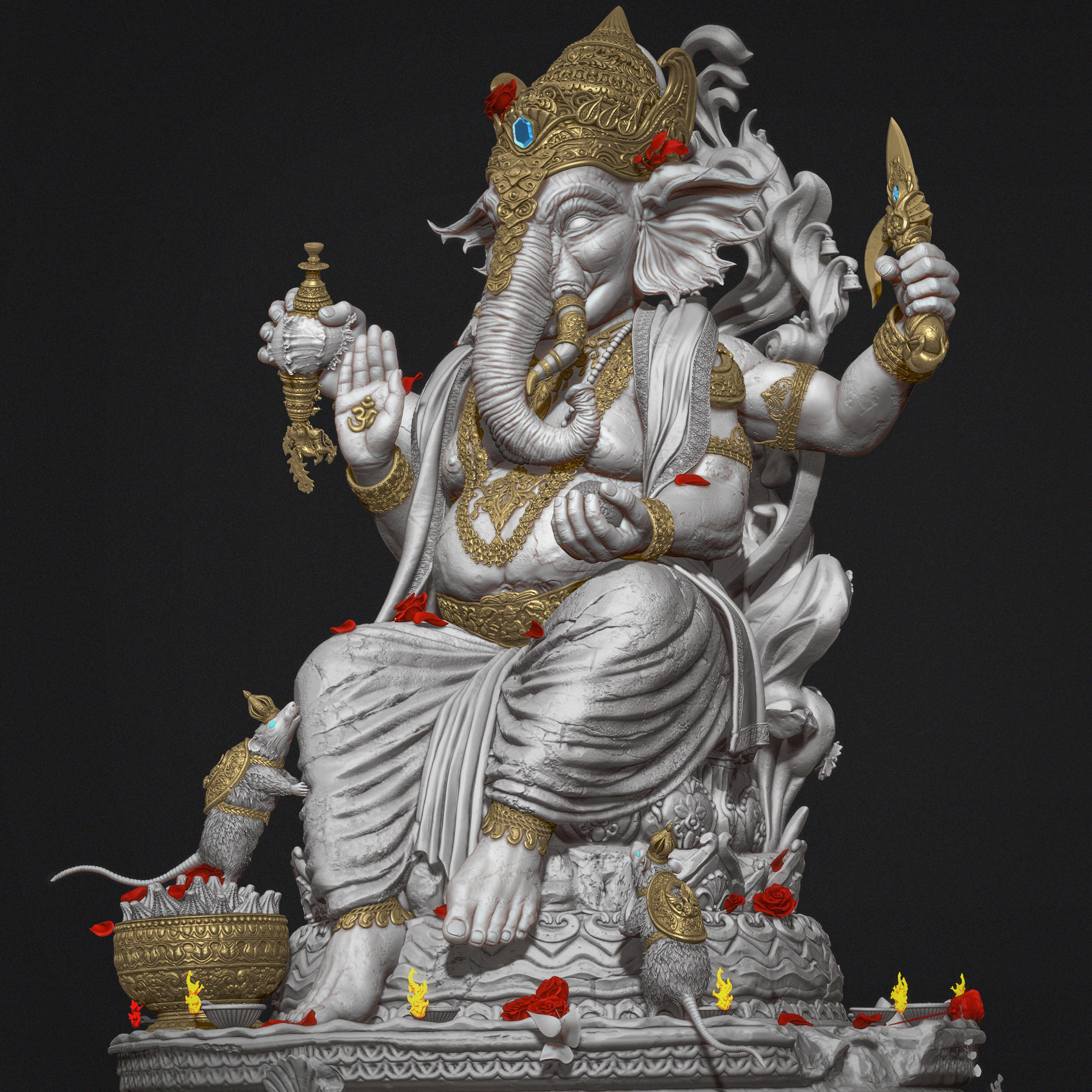 Lord_Ganesha_Composition_color_01