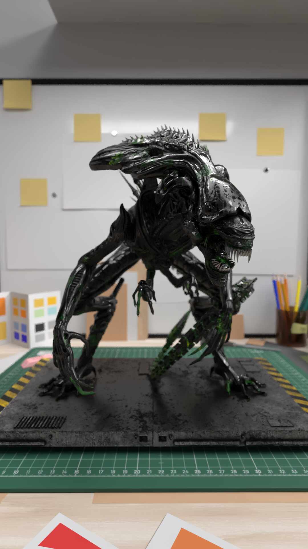 Alien Queen Turntable-wide_vertical_camera