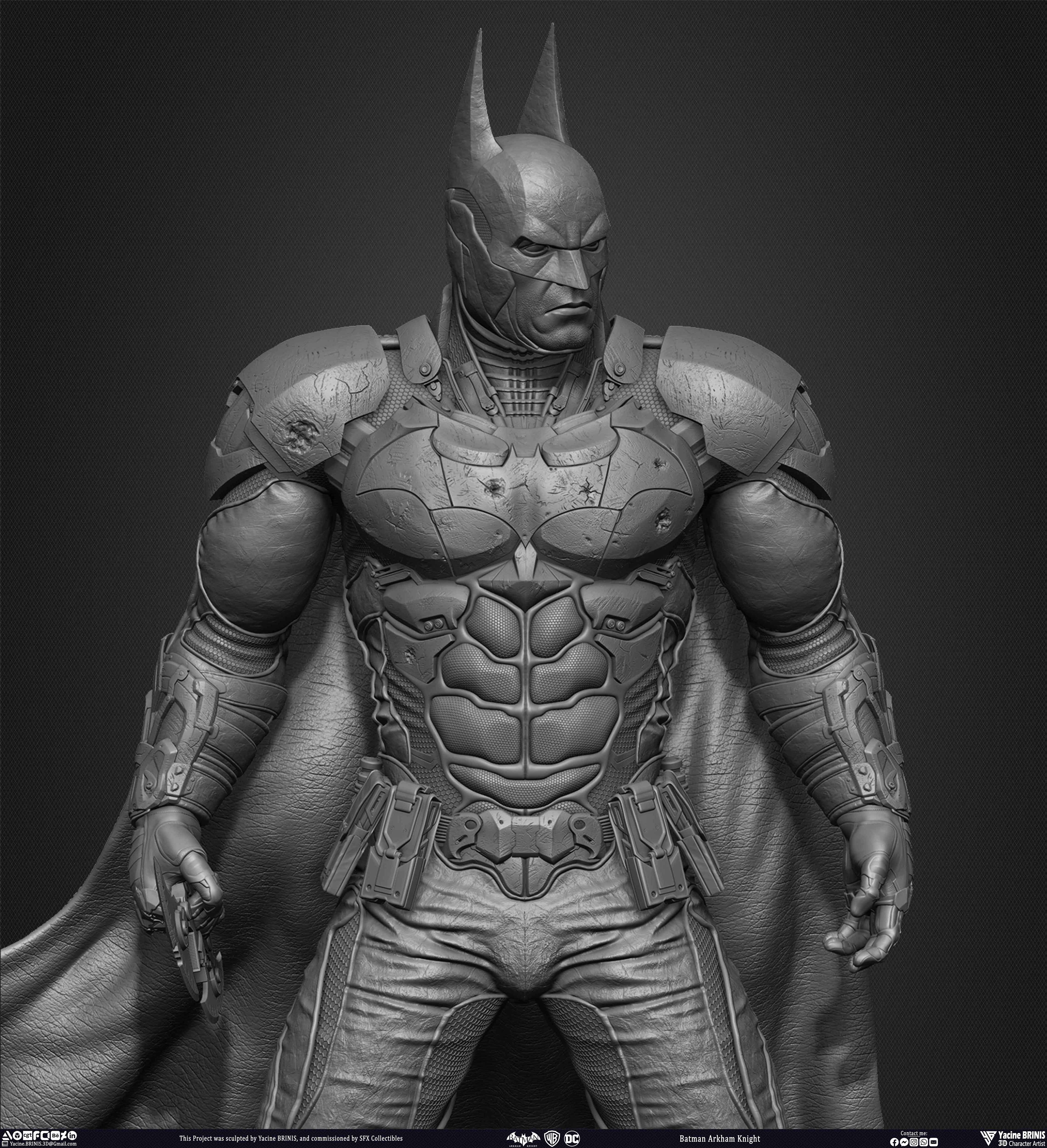 Batman Arkham Knight Warner Bros Vol 02 Sculpted by Yacine BRINIS 009