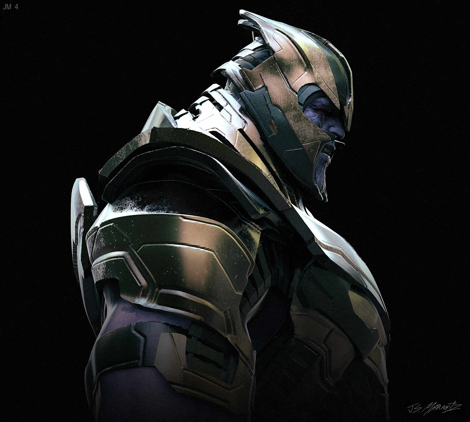 Thanos Warrior CU side