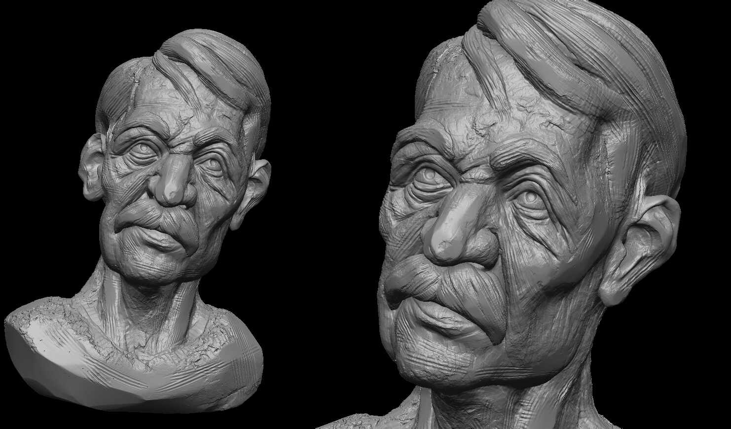 Quick_blocking_Digital_Sculpture_SurajitSen_Aug2025_wip