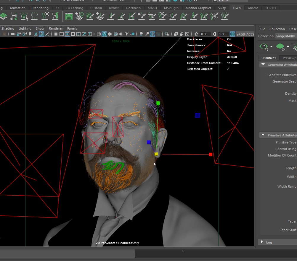 John singer sargent by vahid ahmadi 2 maya scene