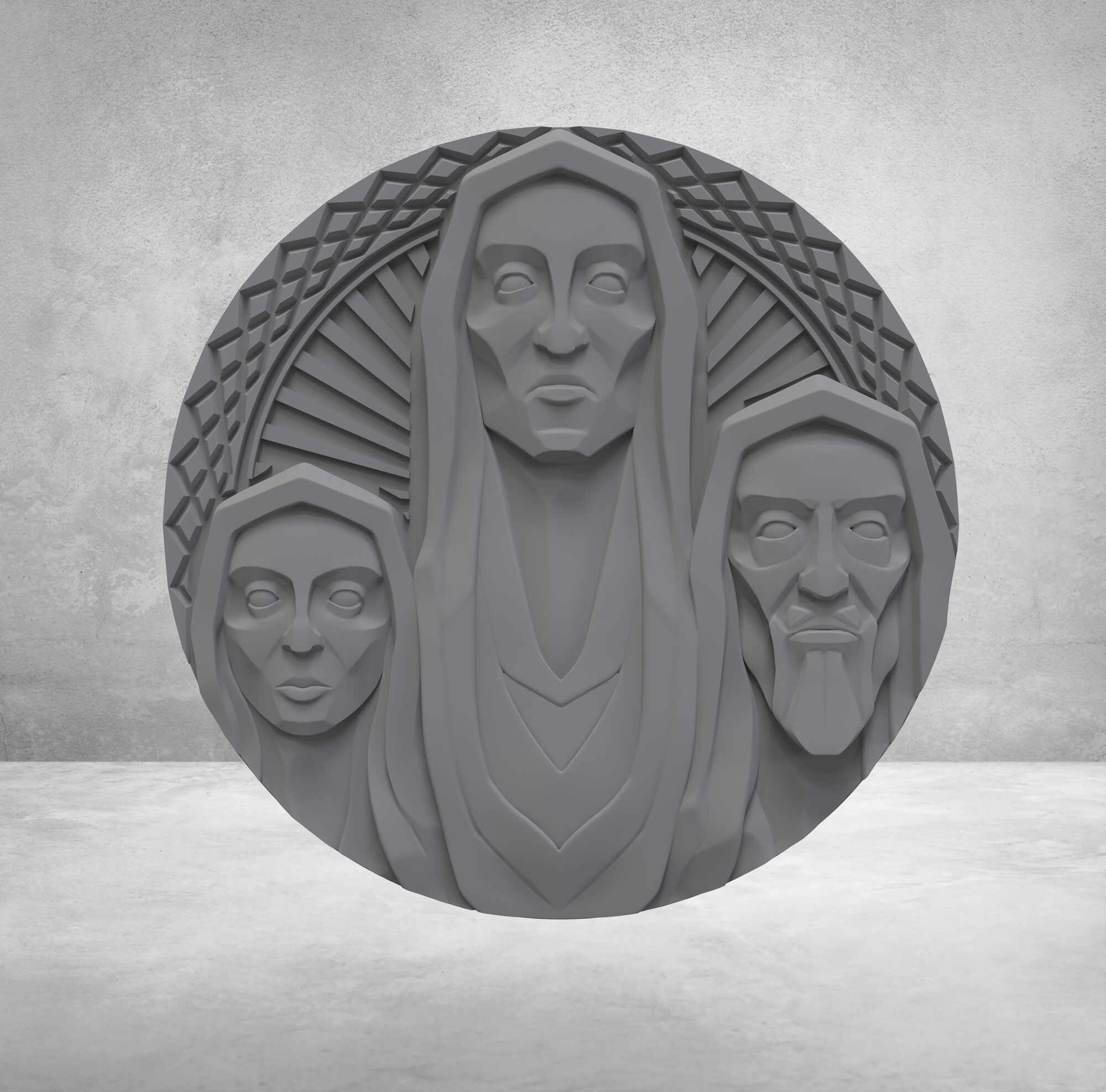 221_3DM_PrincipiumChamber_TripleRelief01_V03_Sculpt_SF