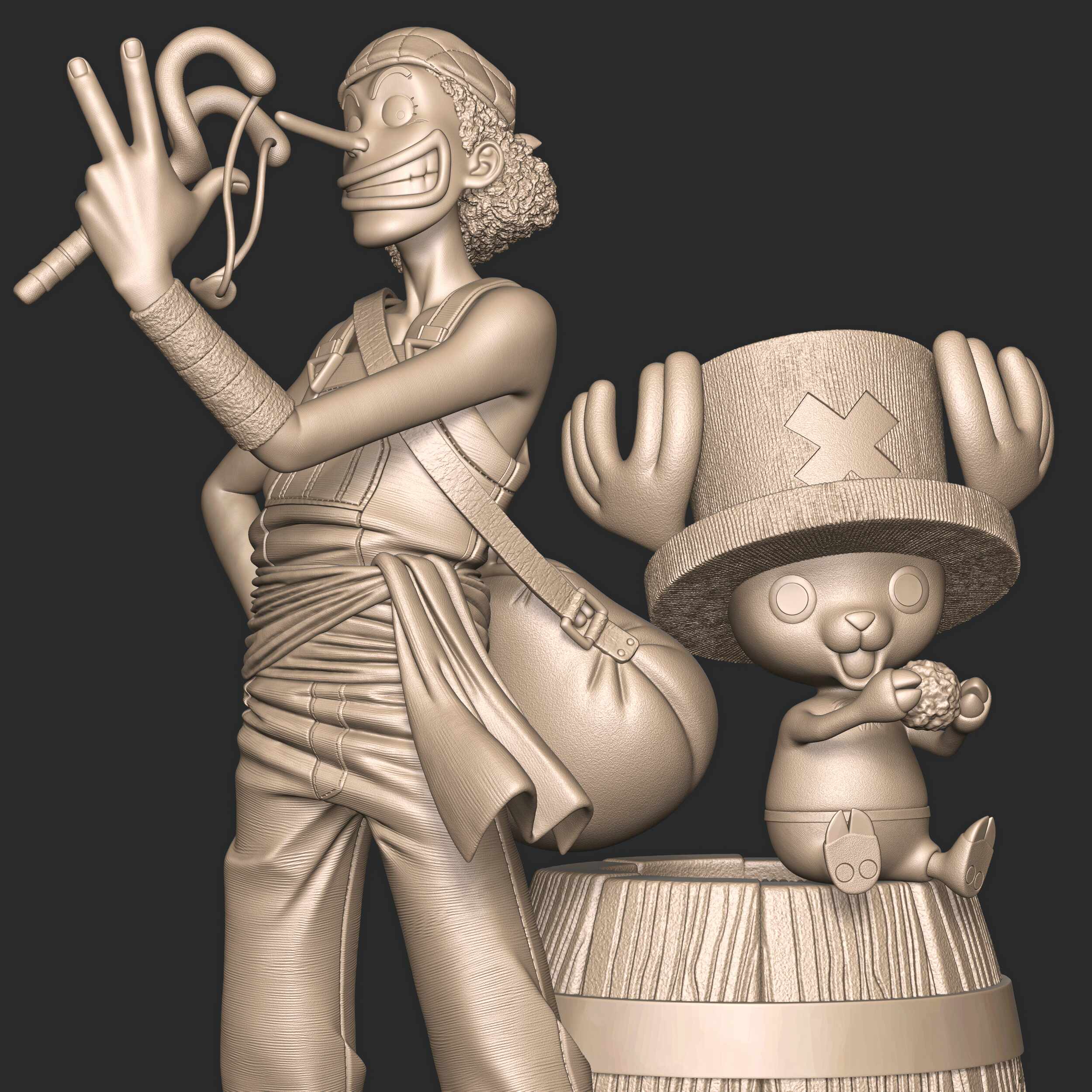 Juan Francisco Sanchez Diaz_Usopp_and_Chopper_z02