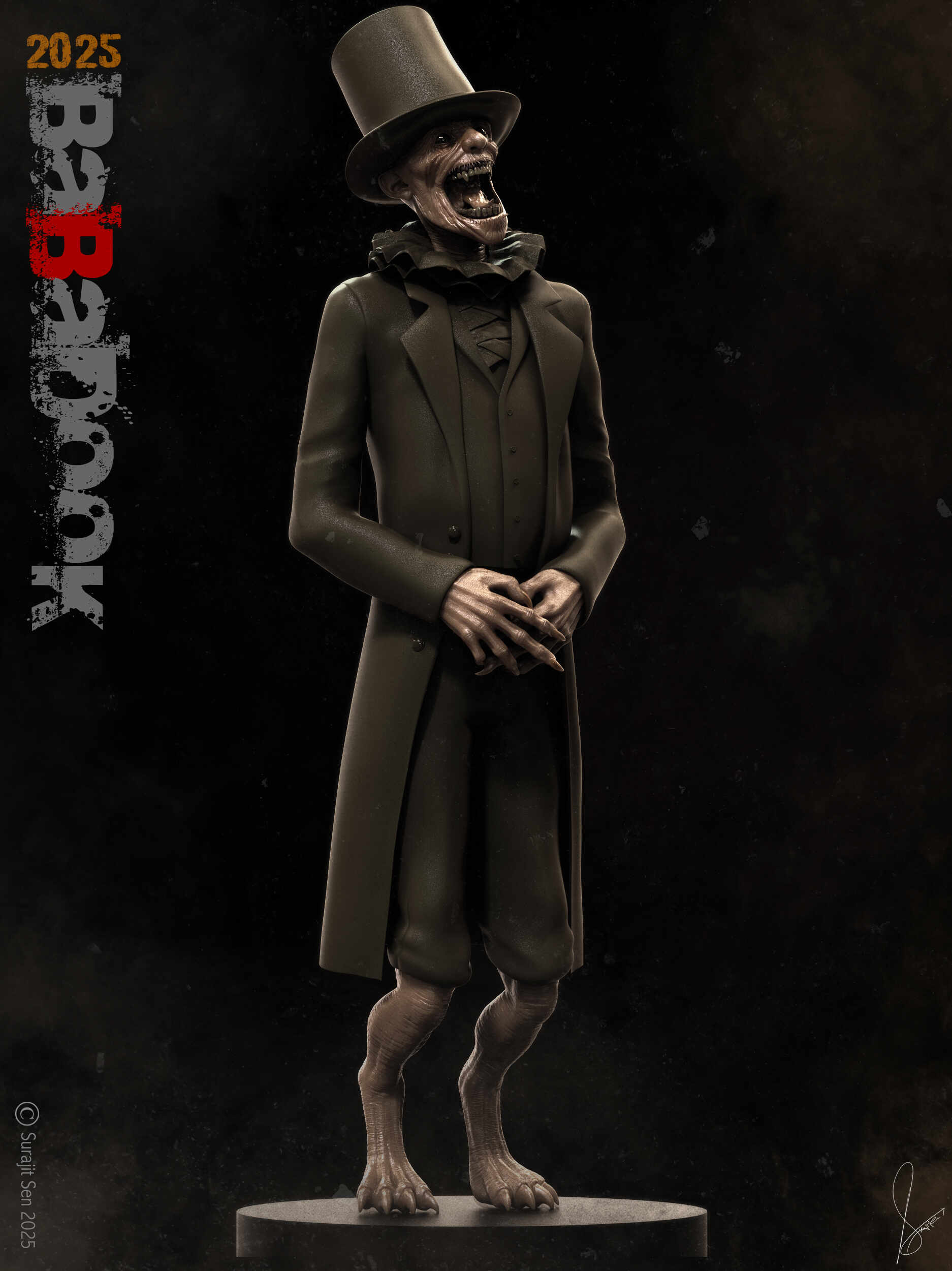 Babadook_Digital_Sculpture_SurajitSen_Jul2025C