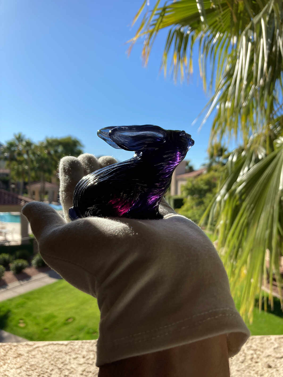 Rabbit Figurine - Transparent