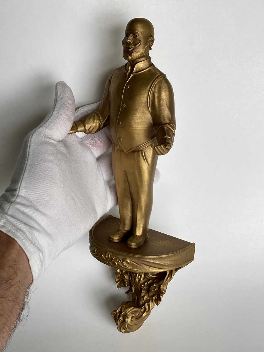 Fancy Houseman Wall Sculpture - 1