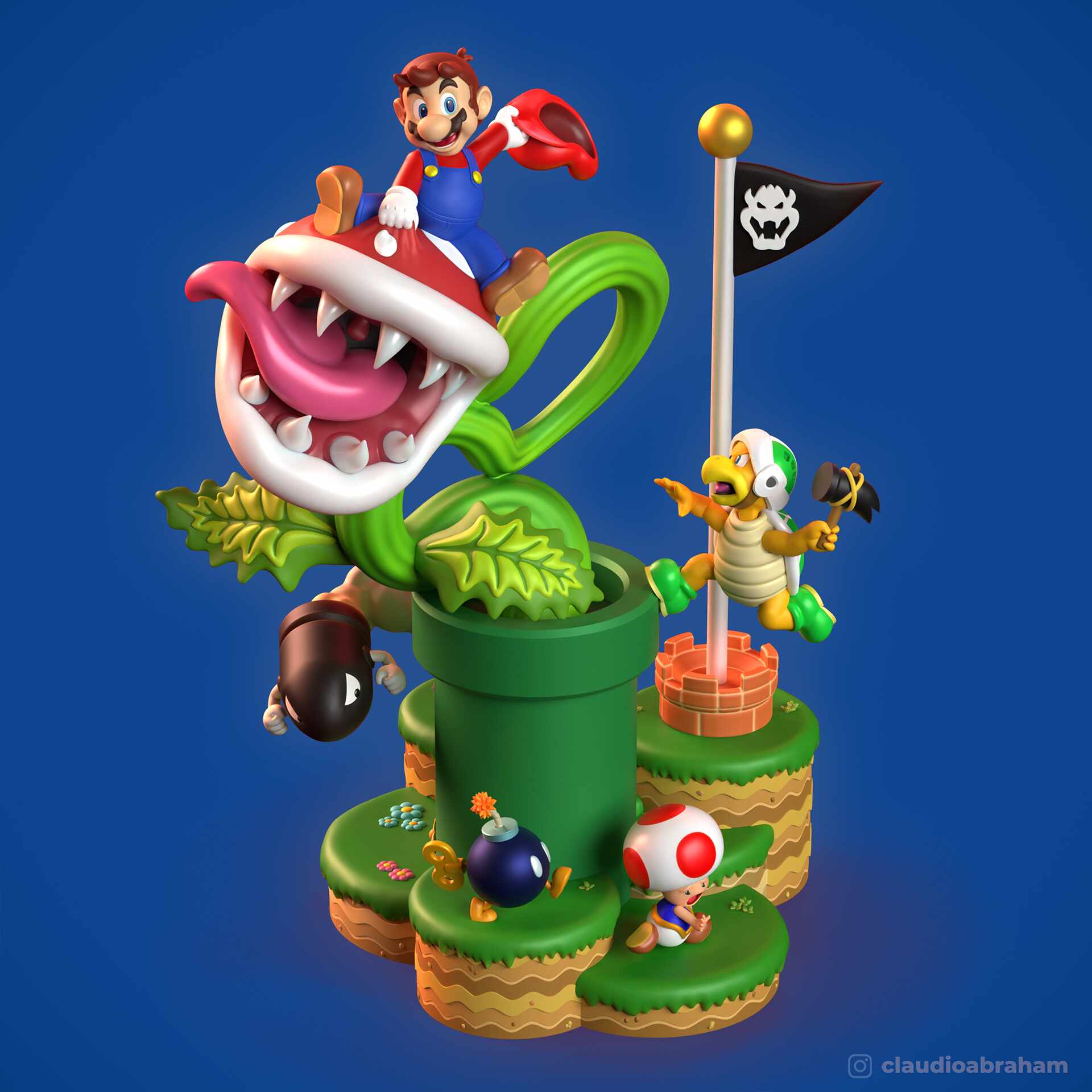 SuperMarioDiorama_ClaudioAbraham_HammerBros_06c2