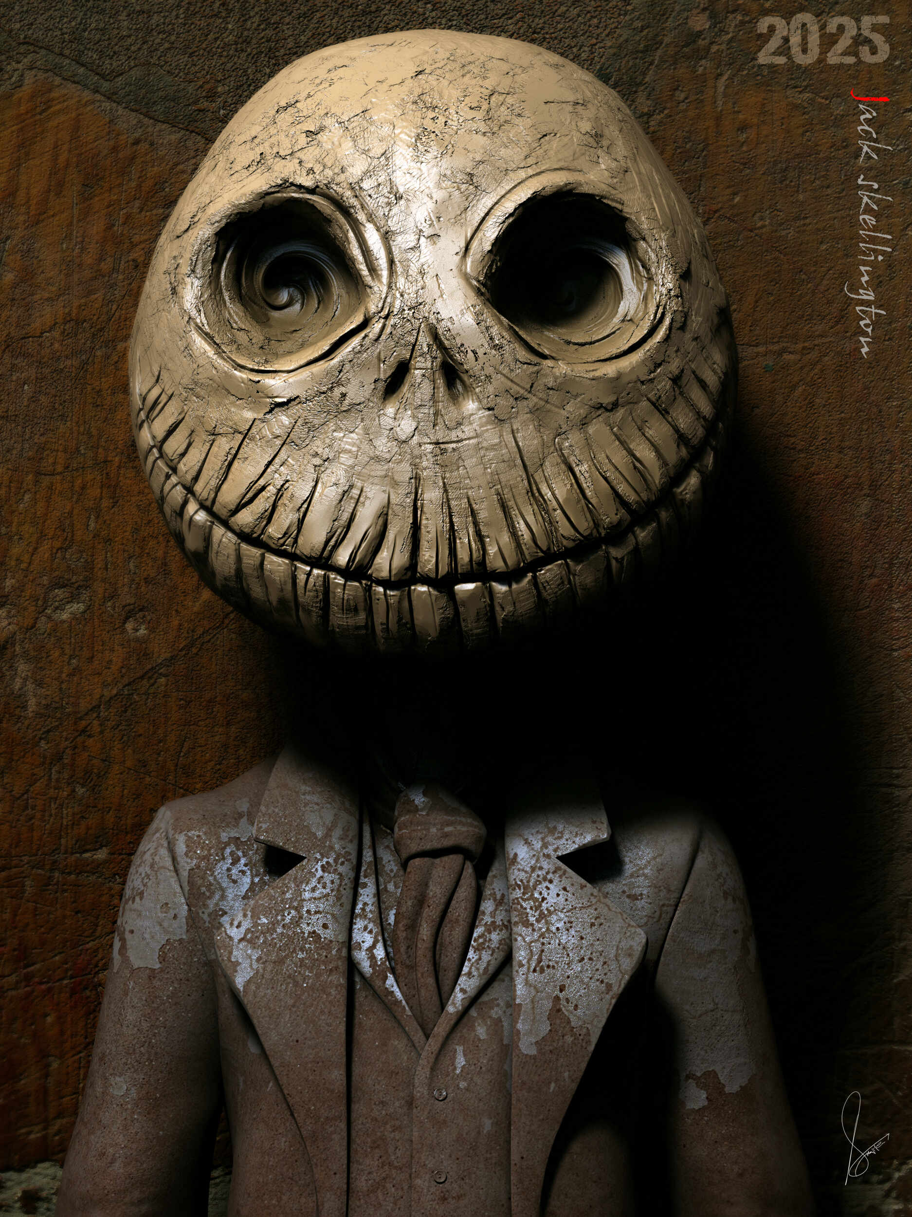 Jack skellington_Digital_Sculpture_SurajitSen_Nov2025AAA