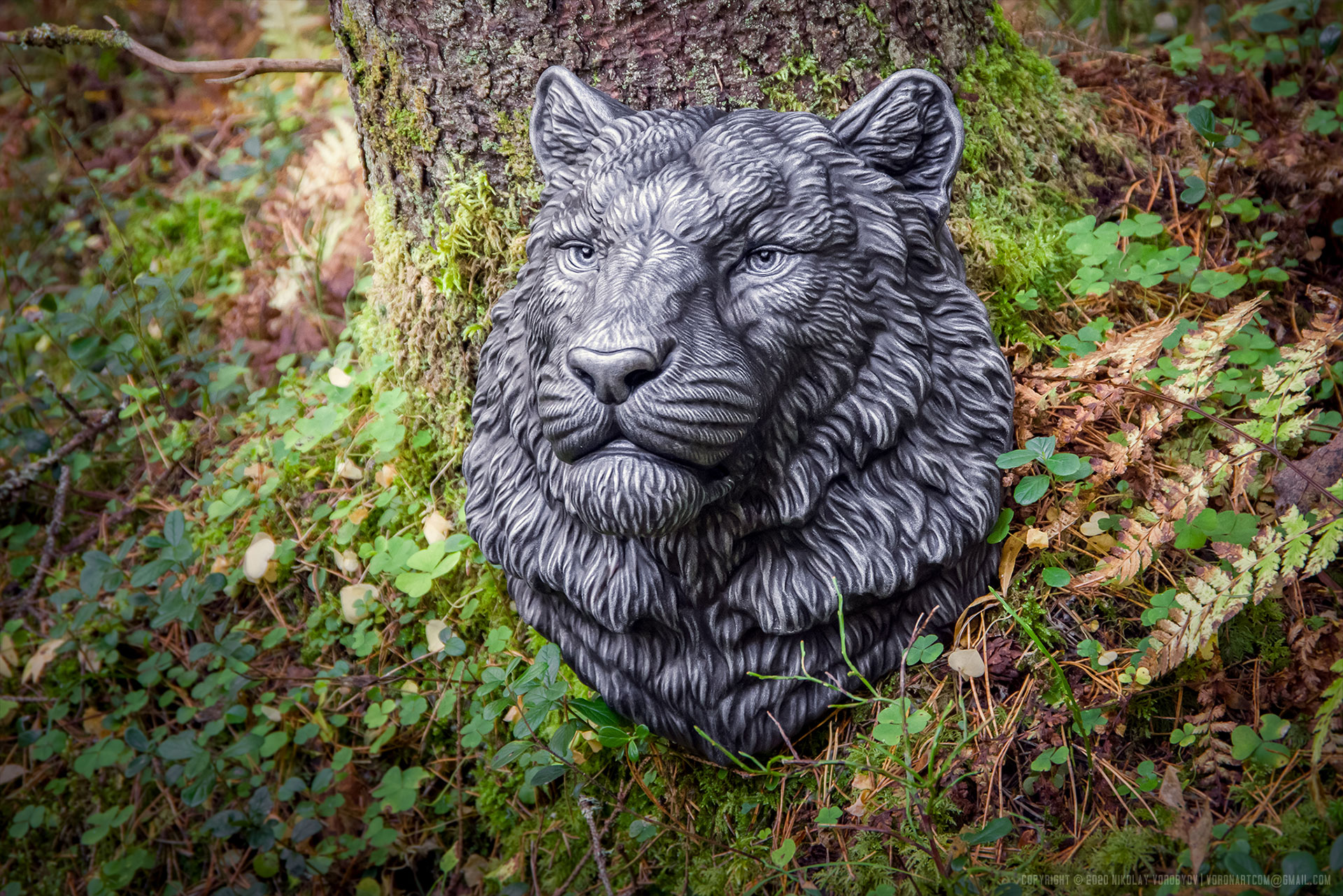 tiger-animal-head-wall-sculpture-forest-photo-05