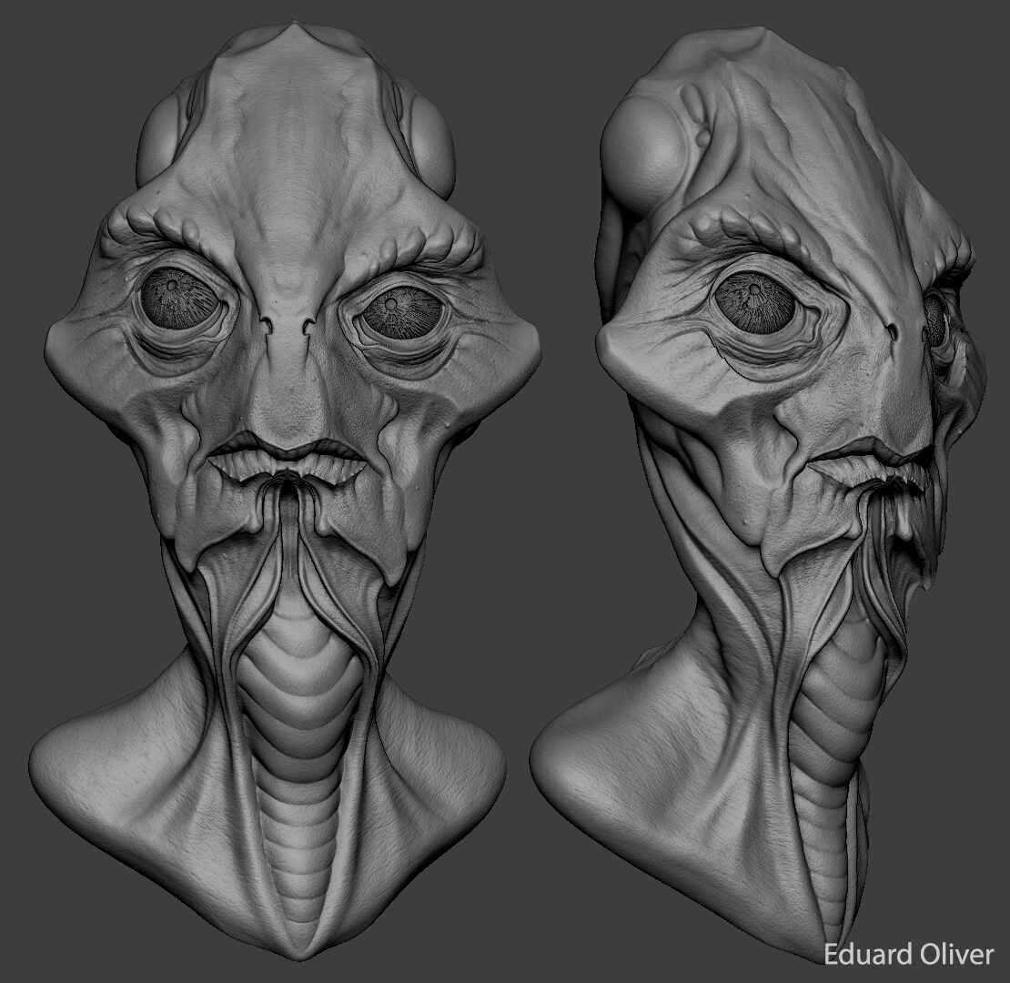 Alien01_EduardOliver_ZbrushViewport01