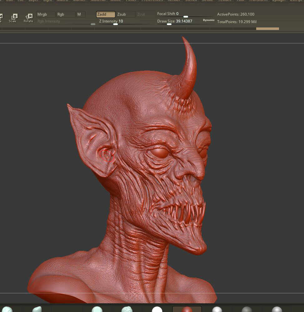 OREX_Creature_Digital_Sculpture_SurajitSen_May2025WIP