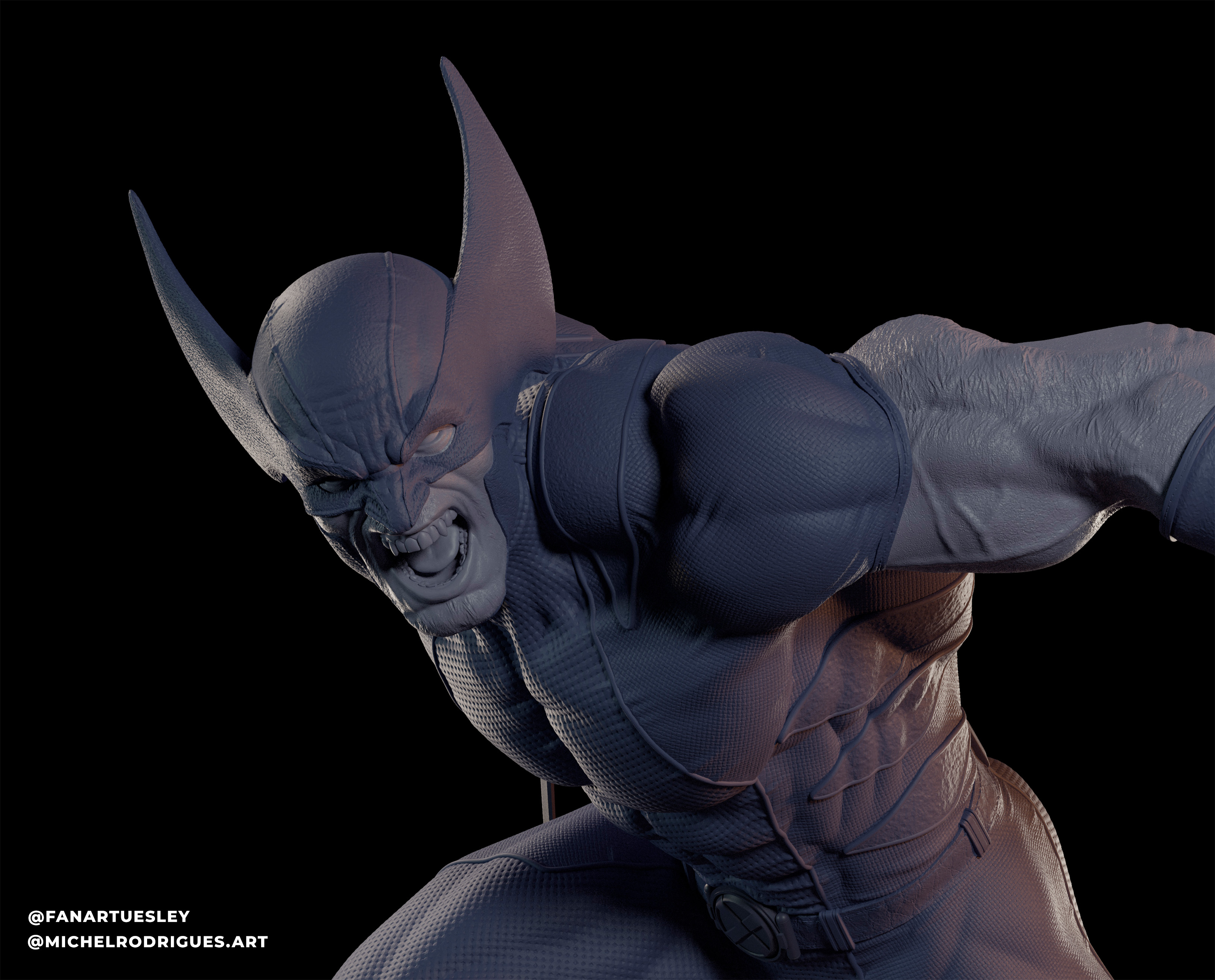 FanArtUesley WolverineVsJuggerPrancheta 3