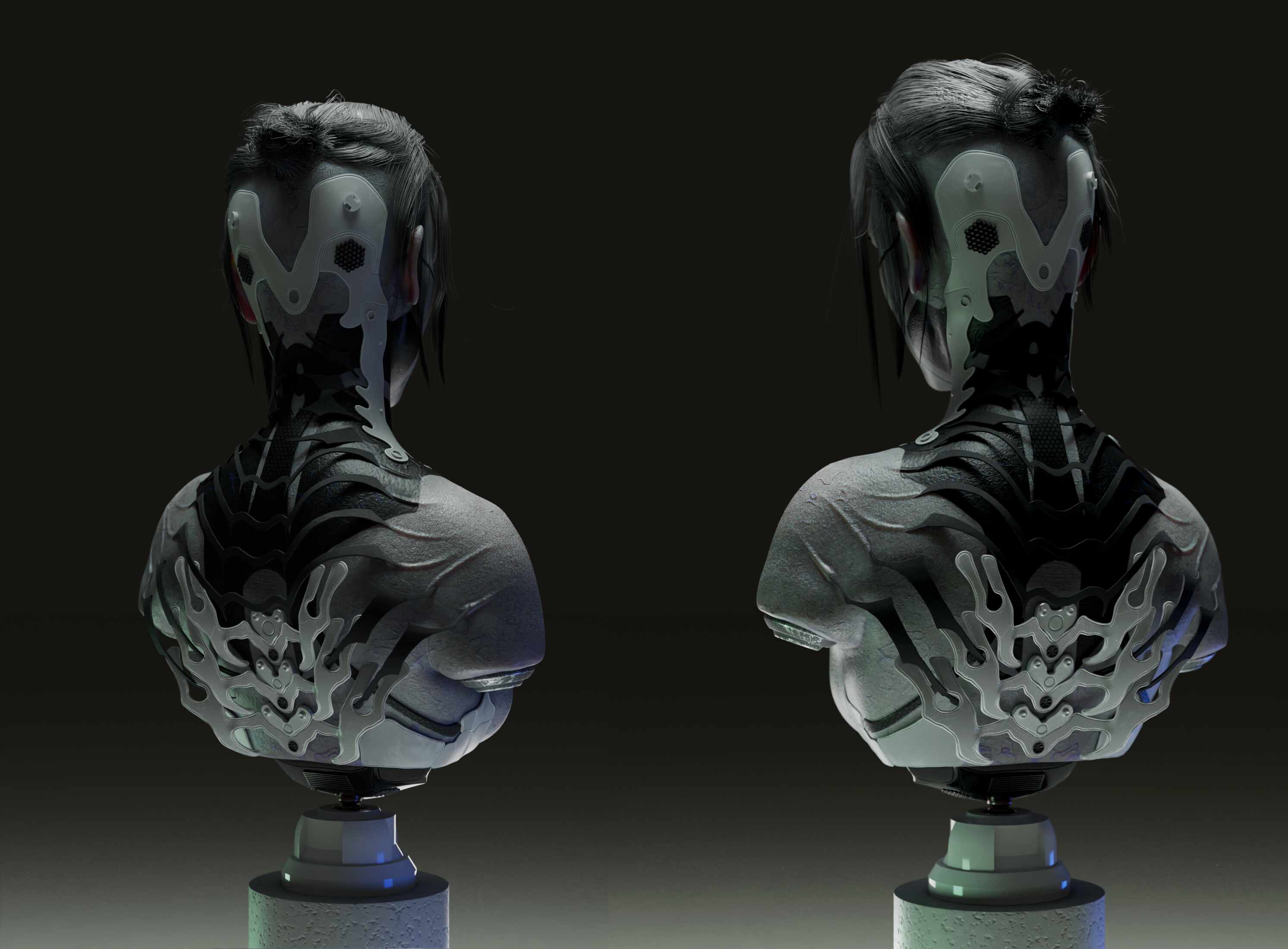 render LADY BLIND EYE 2