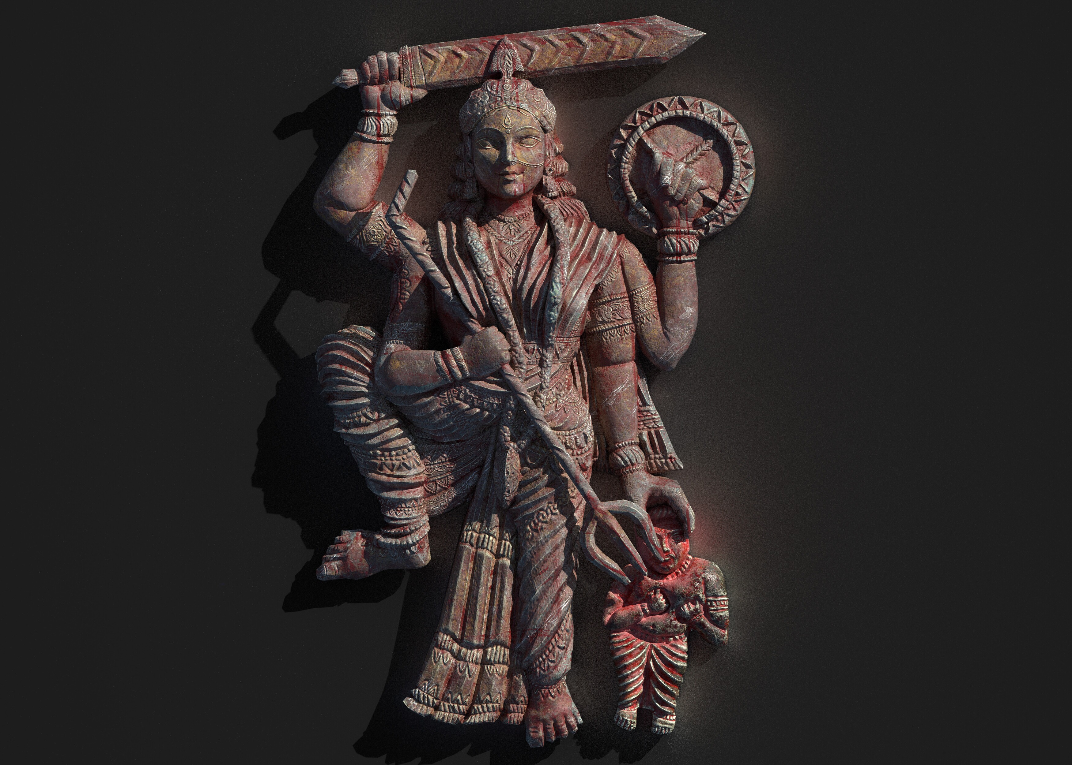 Maa_chamunda Devi_render02