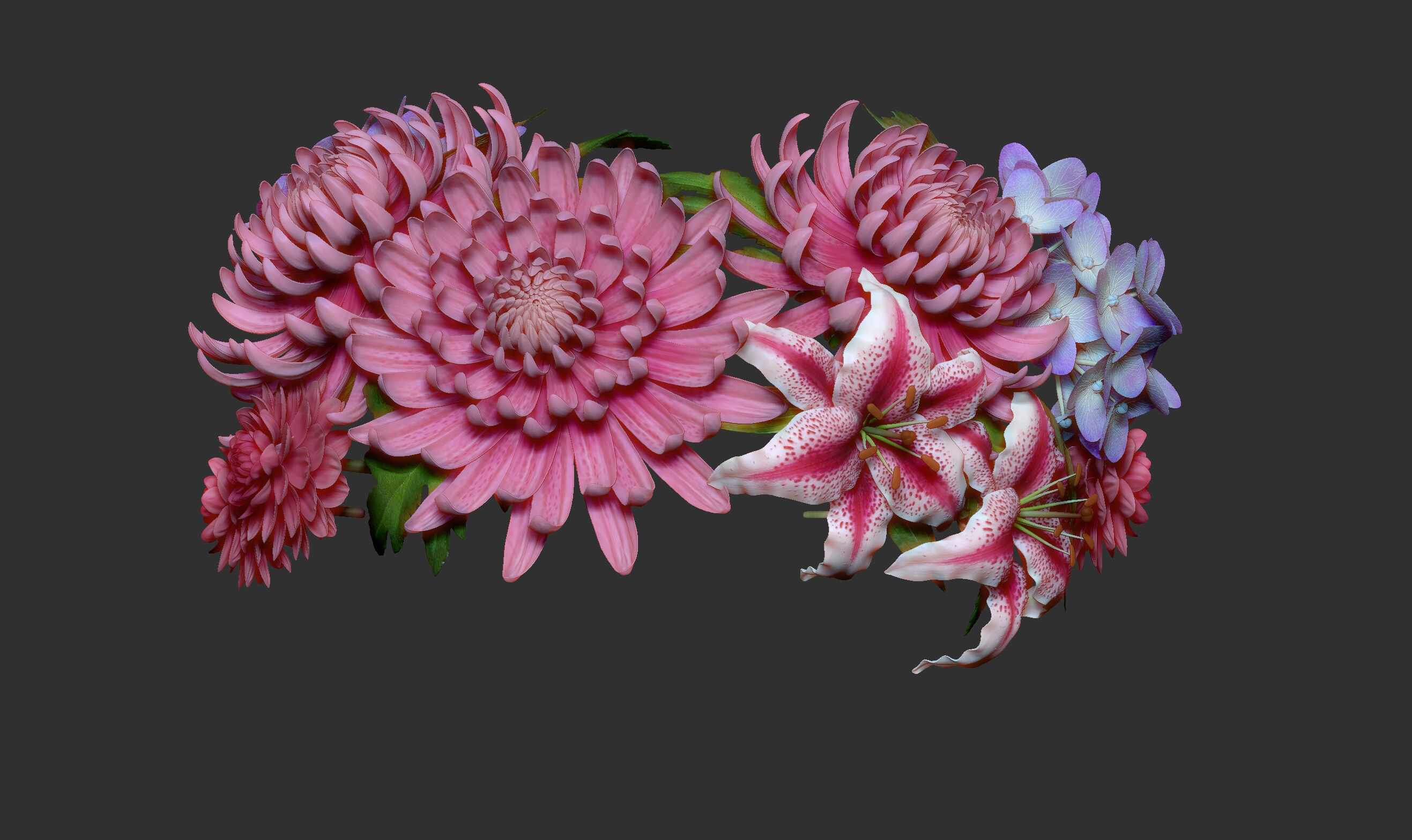 PortraitwithFlowers_AnnaSchmelzer_ZBrush12