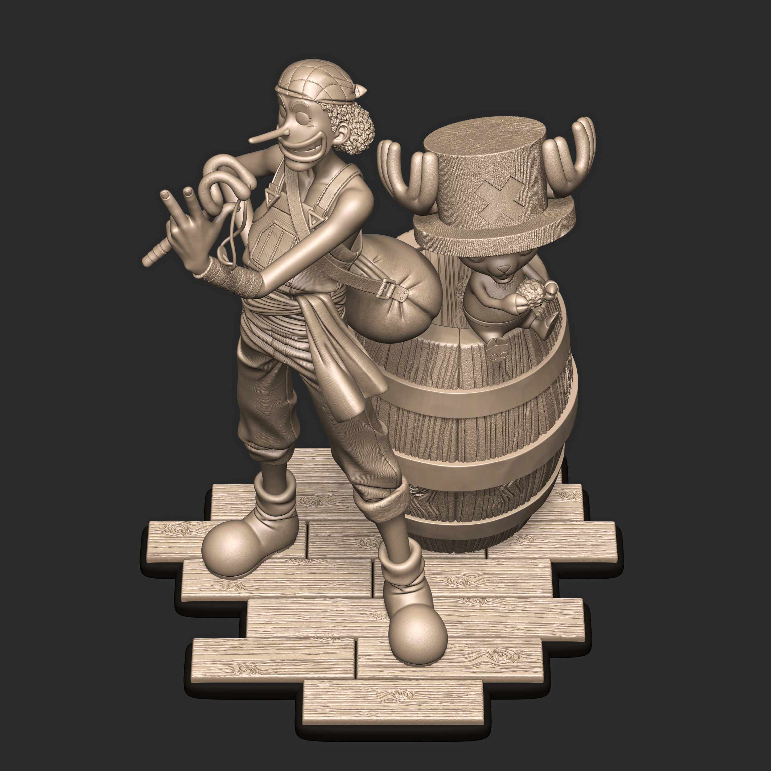 Juan Francisco Sanchez Diaz_Usopp_and_Chopper_z04