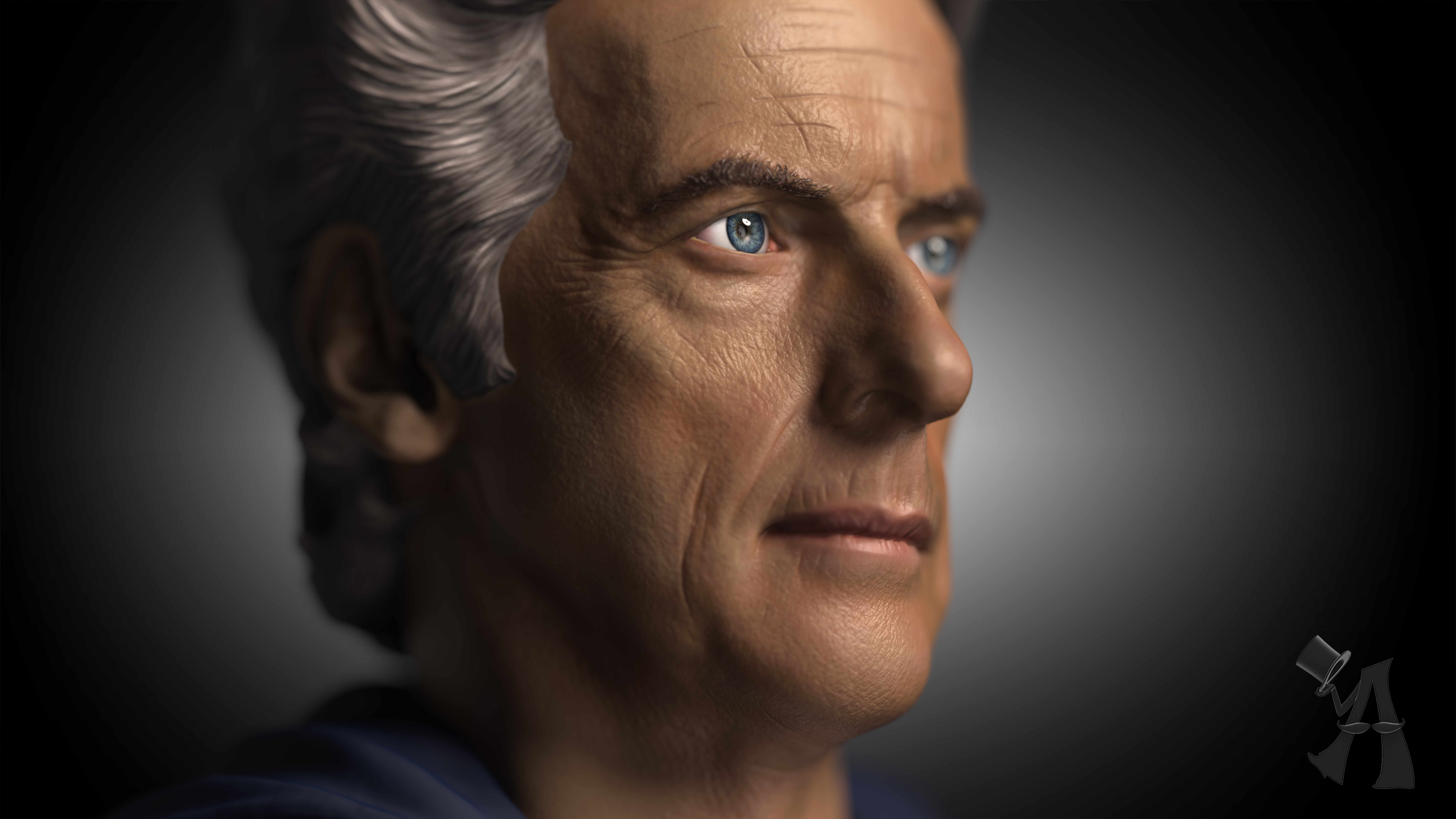 12th Doctor Peter Capald Extreme Closeup