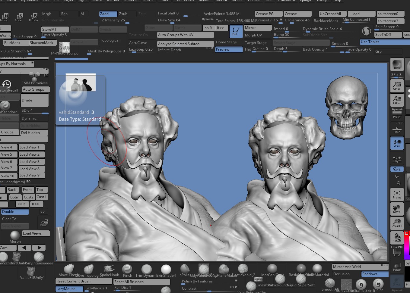 zbrush modest mussorgsky by vahid ahmadi2