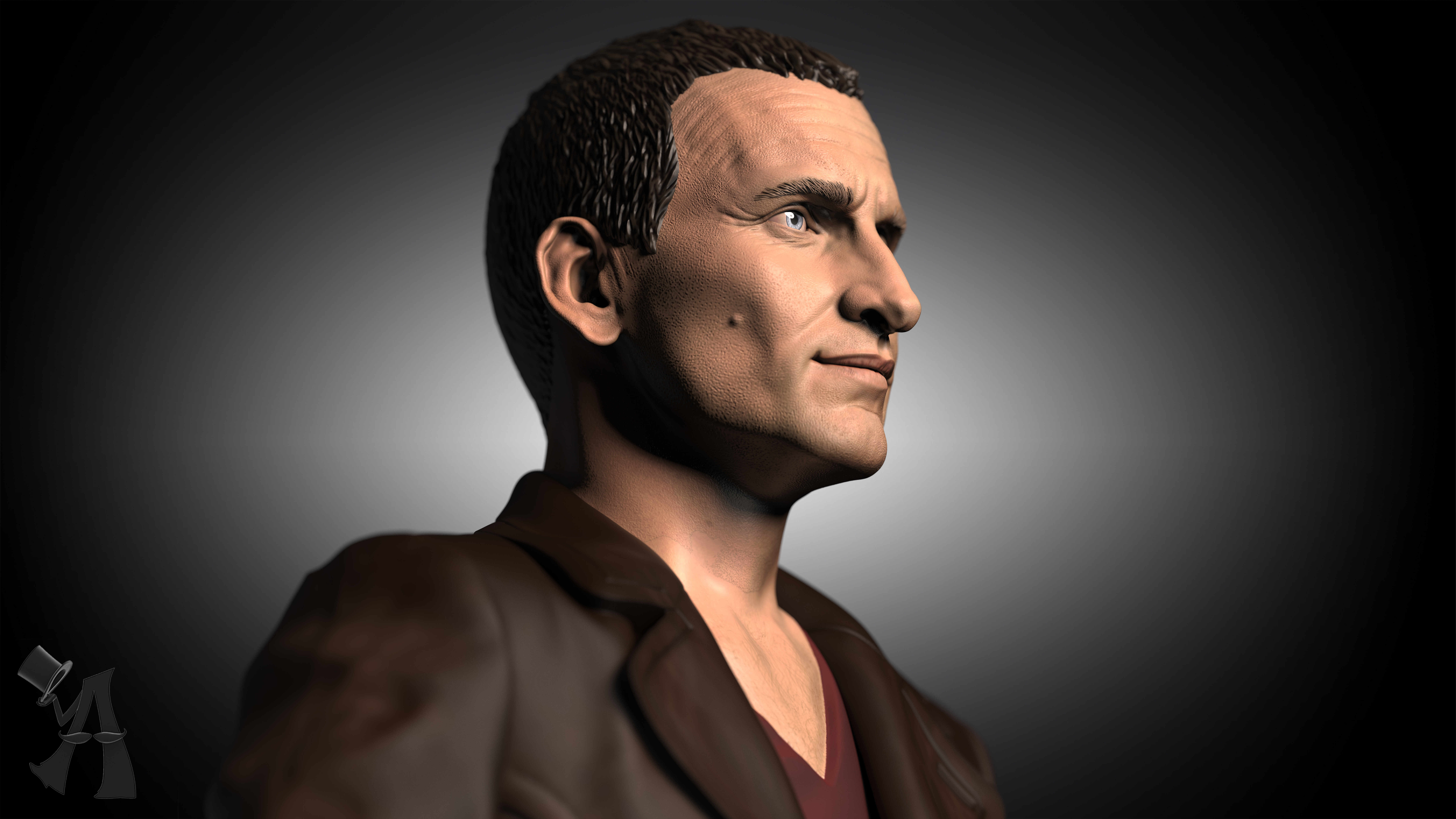 9th Doctor Hero Pose
