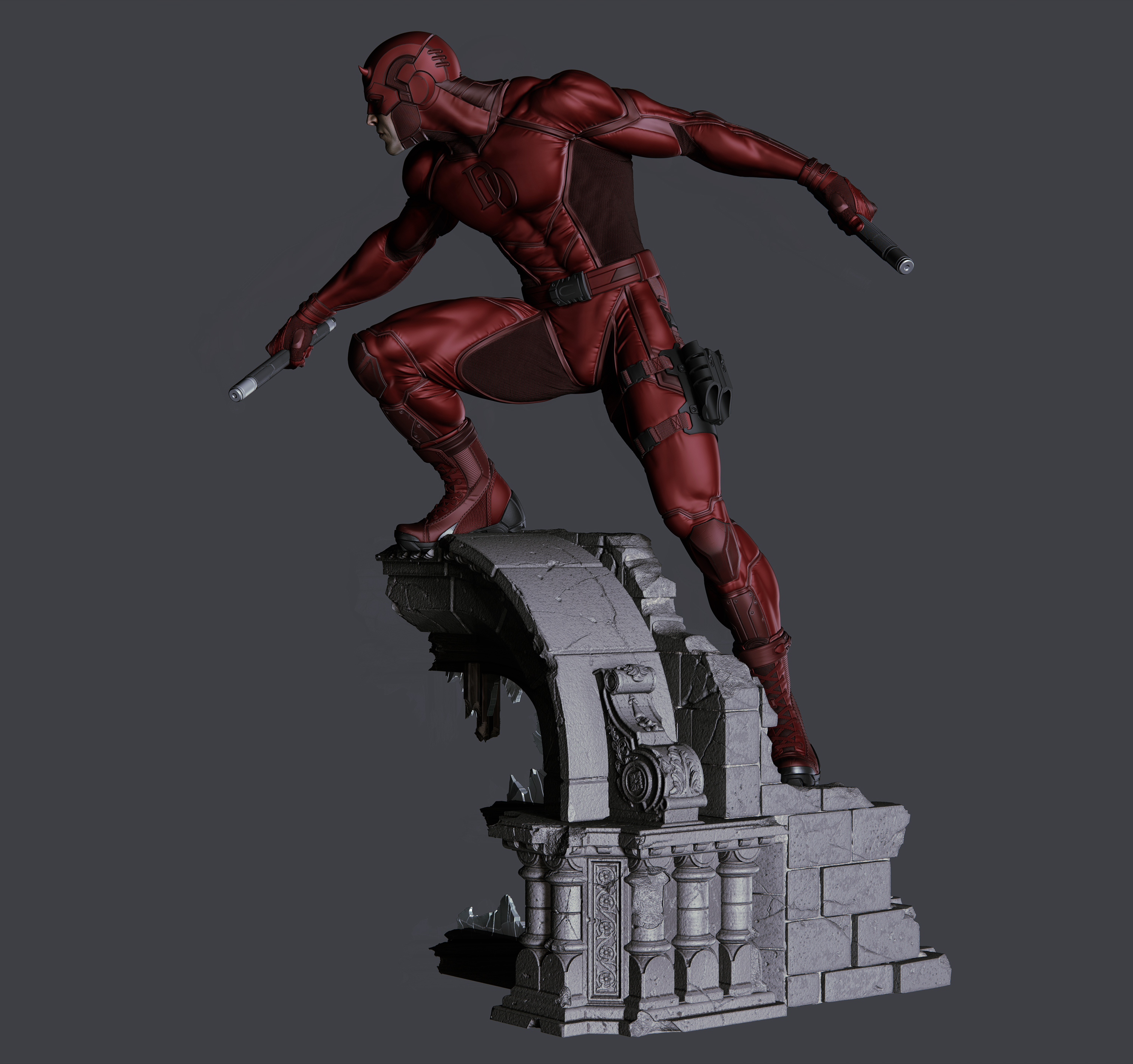 01-_Dare Davil_ZBRUSH