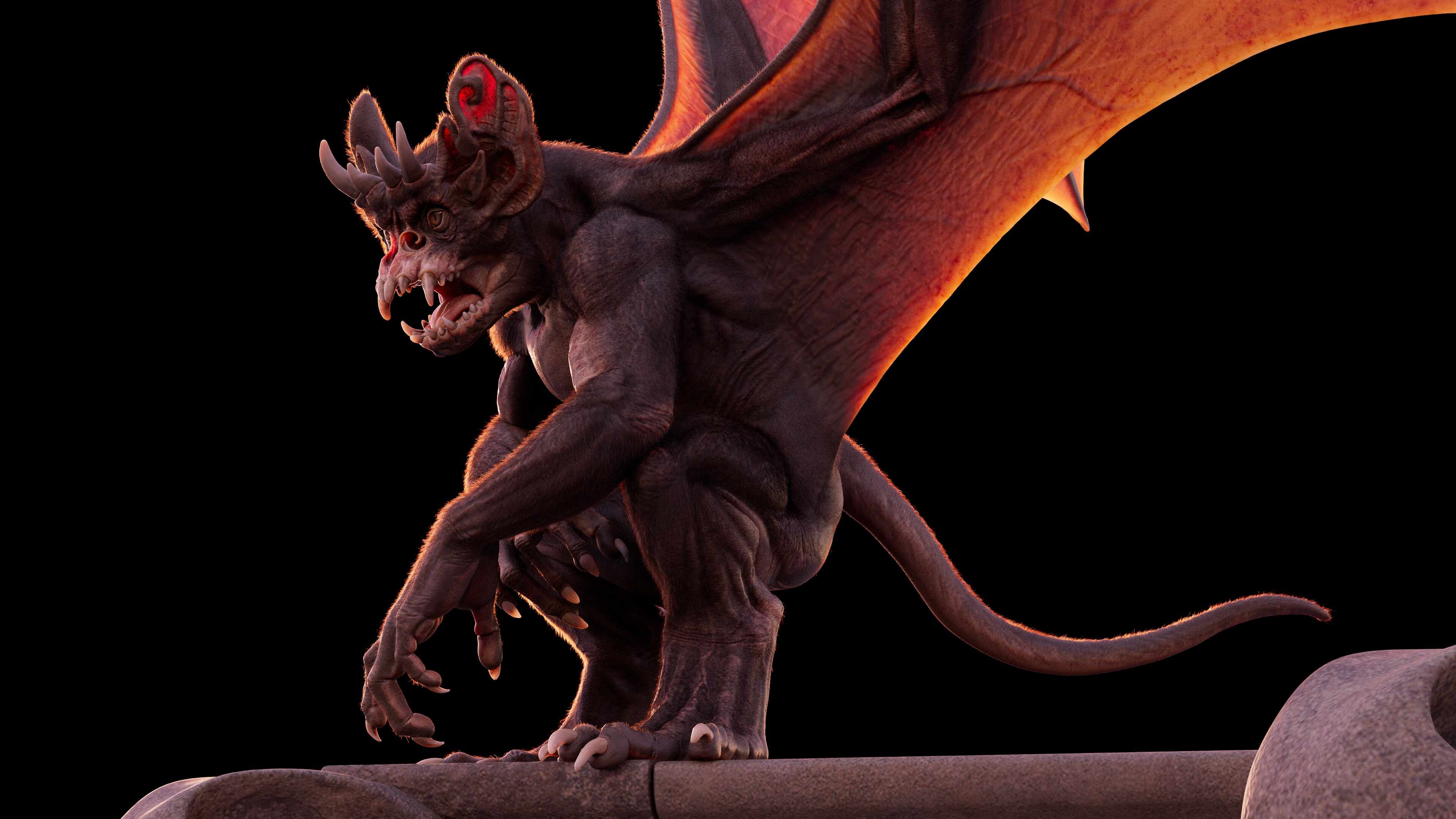 gargoyle_4K