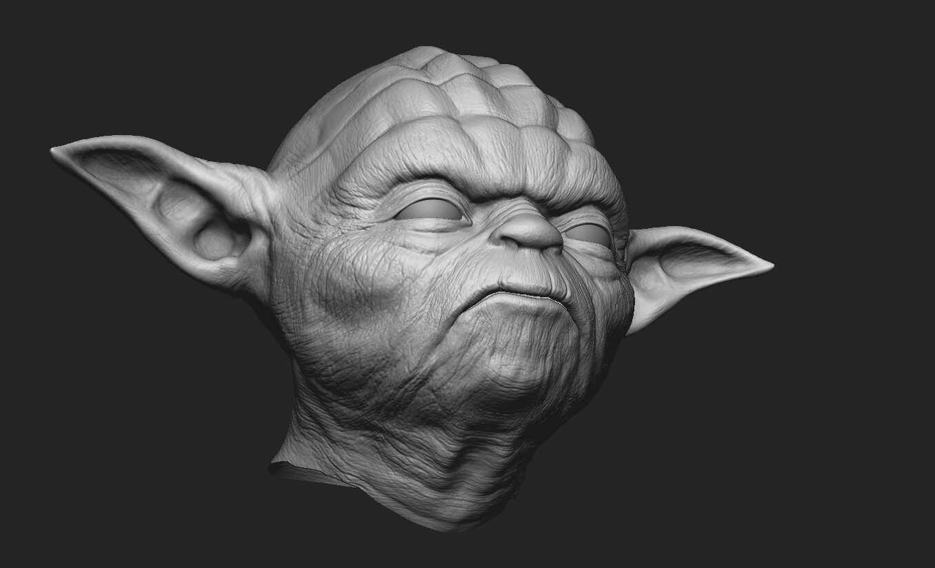 Yoda_shot_zbrush_face