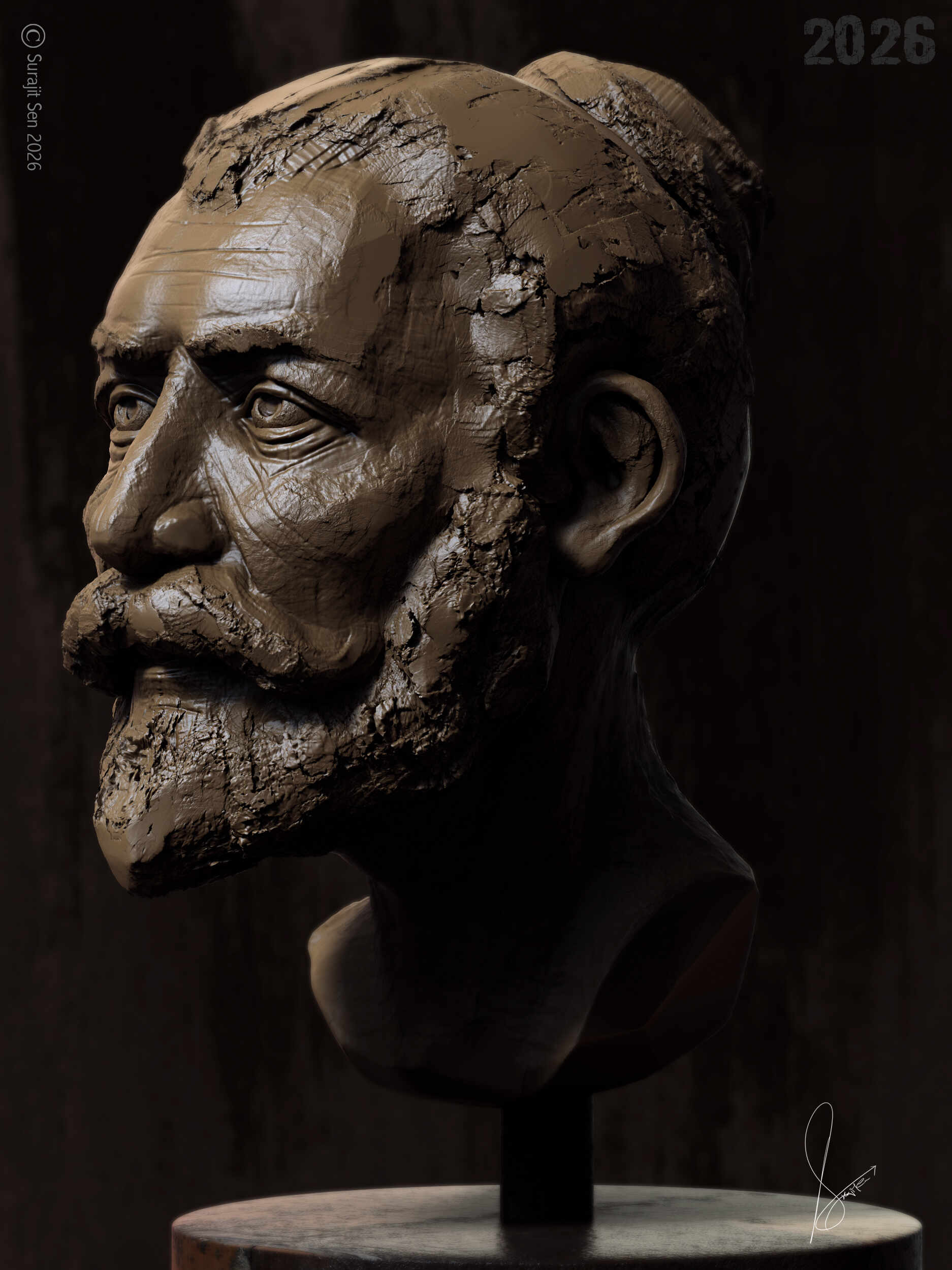 Man_Head_Blocking_Digital_SCulpture_SurajitSen_Jan2026_C