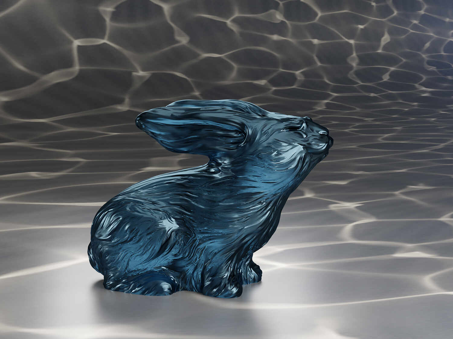 Water Rabbit - New Year 2023 Figurine