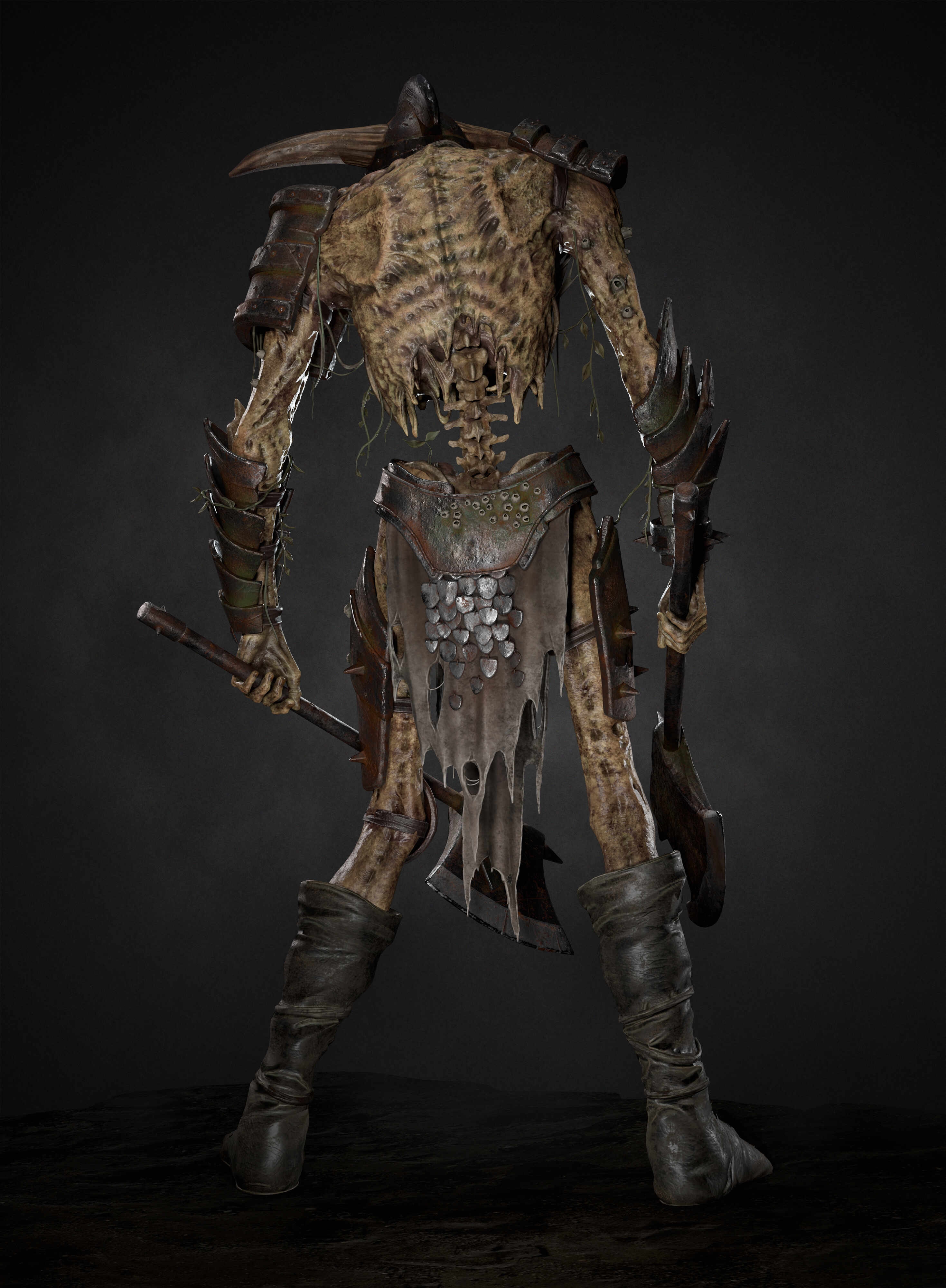 Nitish_kawalia_Undead Warrior_Back