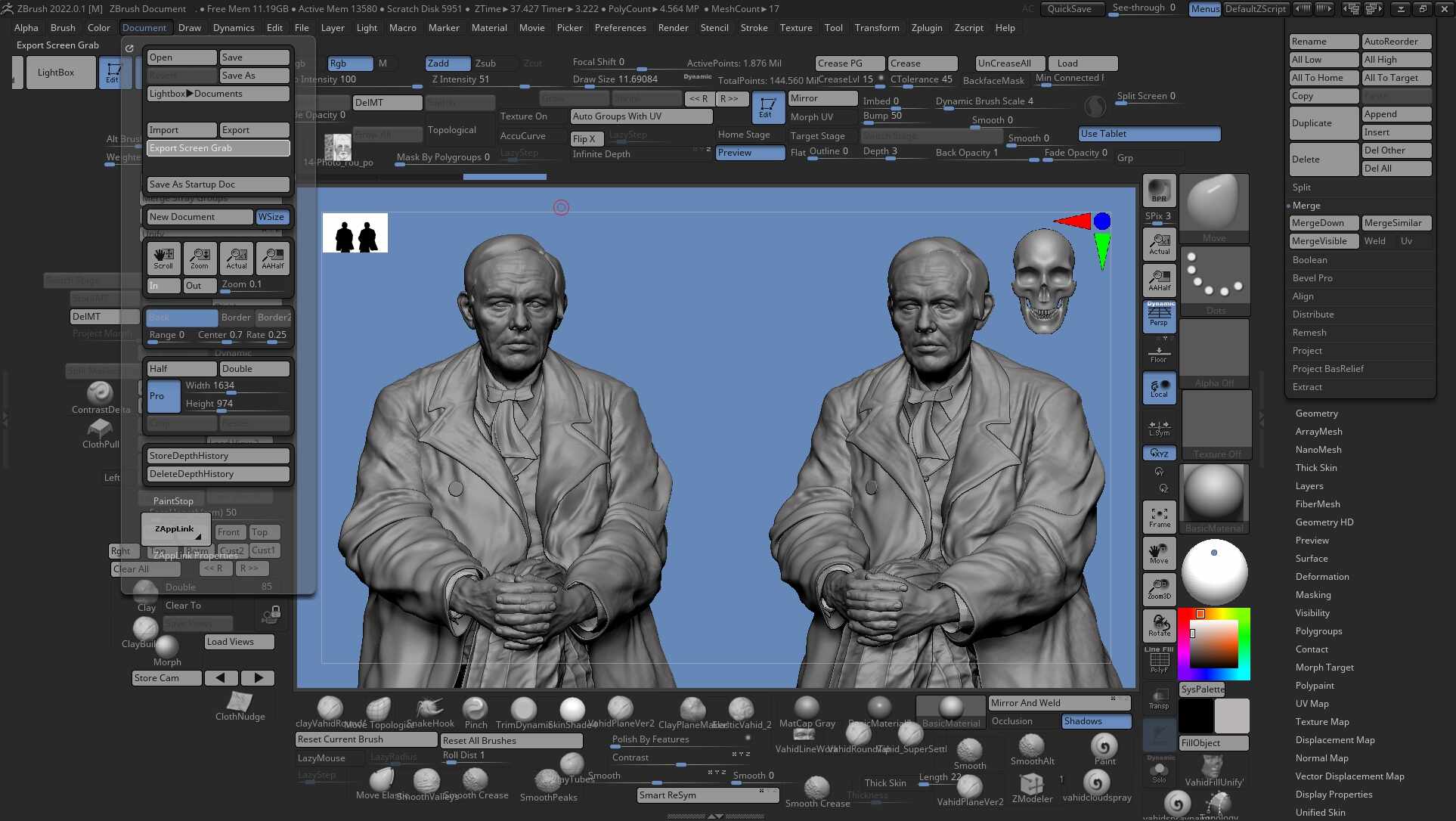 dostoevsky by vahid ahmadi zbrush