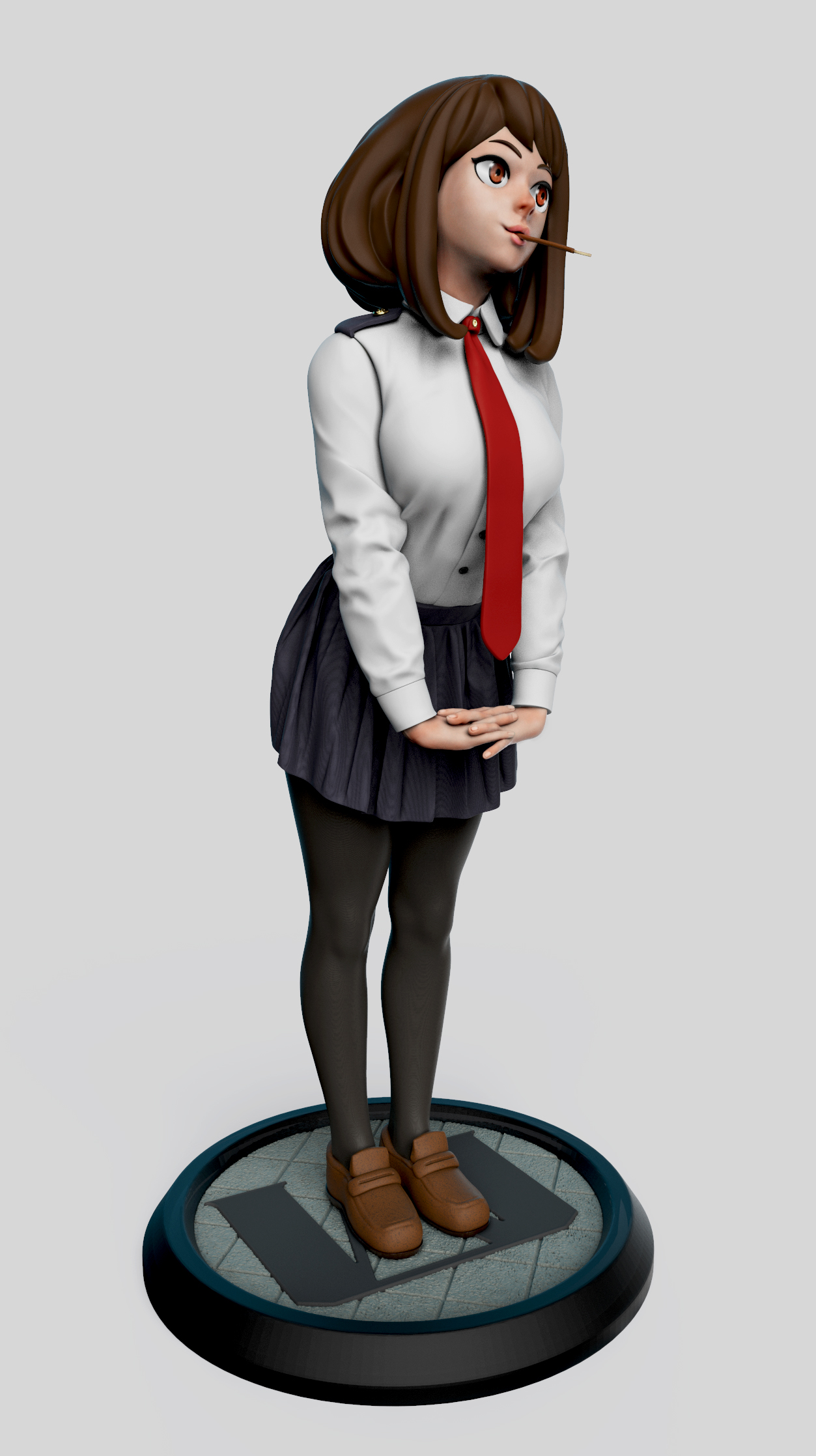 Uraraka_School_Dress_02