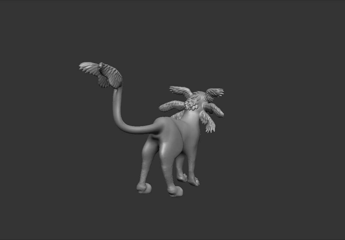 Angelic cat unshaded X 2