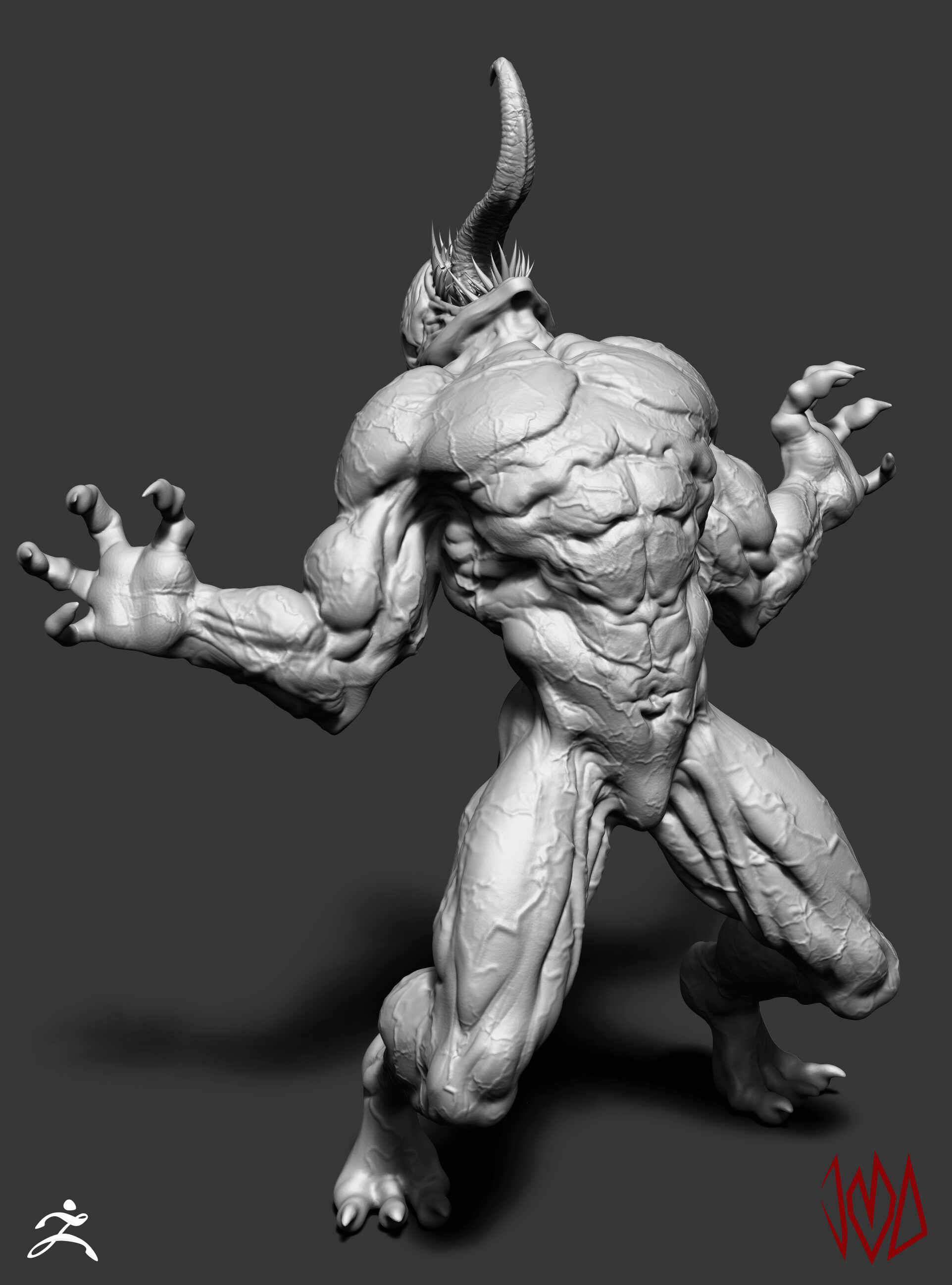 ZbrushVenomFront
