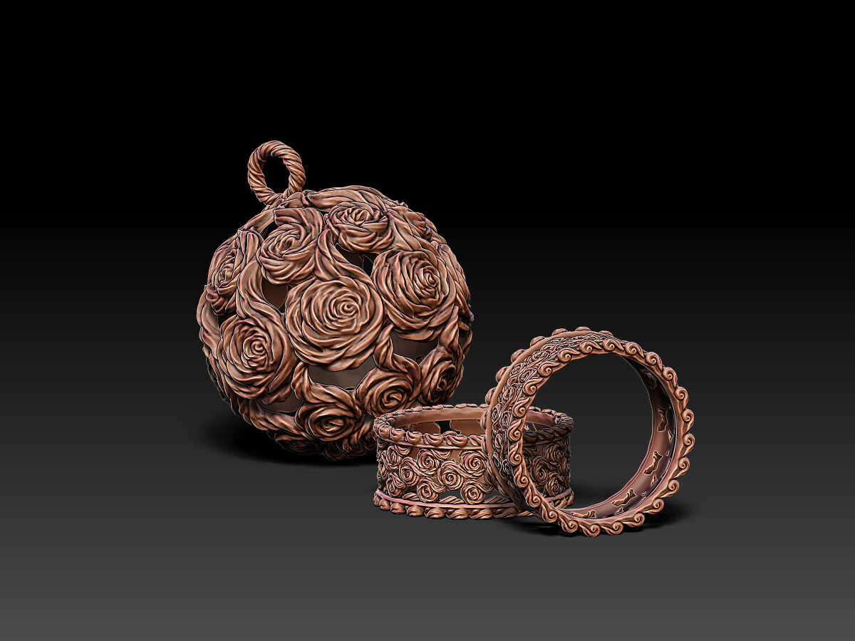 Rose-Fantasy - 3D models