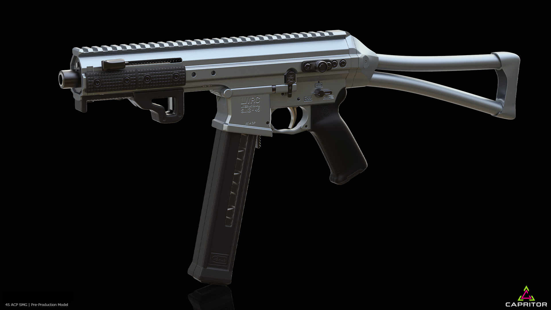 45 ACP SMG D By Capritor