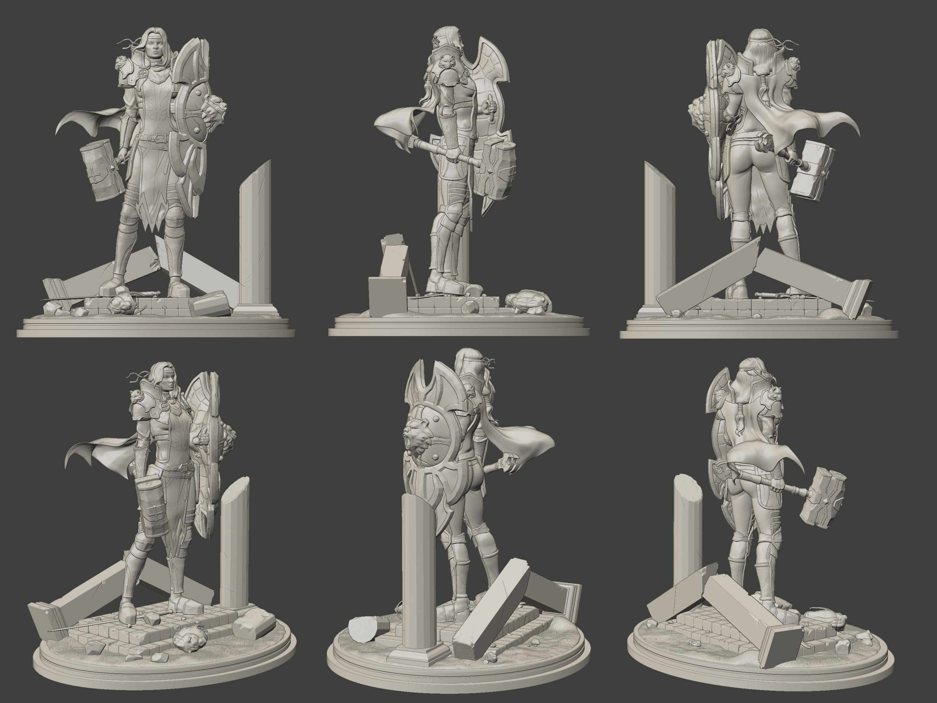 Warrior_woman_Gris_Vistas