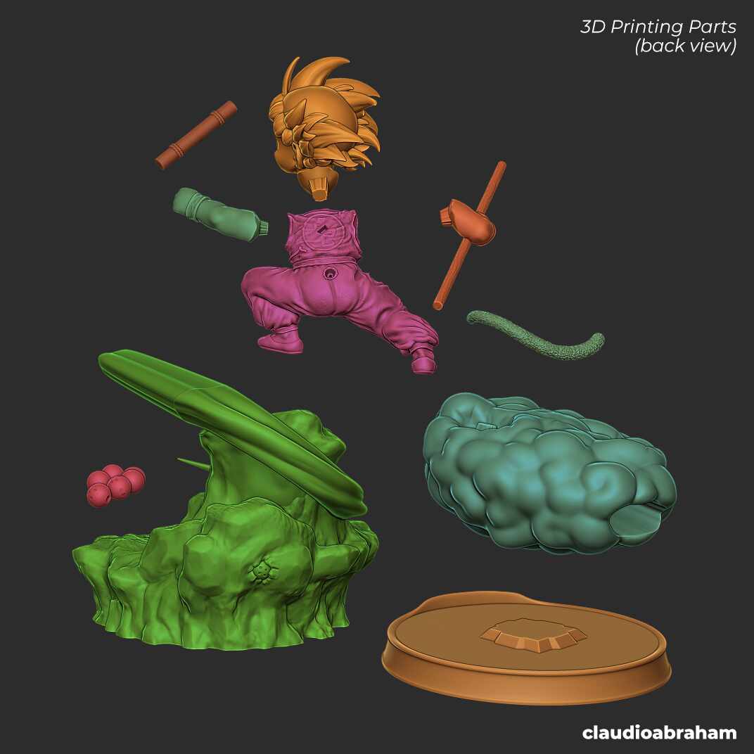 KidGokuWithFlyingNimbus_RedSuit_ByClaudioAbraham_PrintablePartsBack