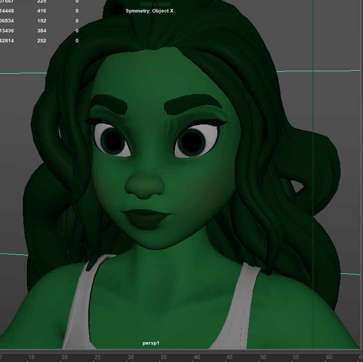 SheHulk_06.ma_ - Autodesk Maya 2020.1_ D__Archivos 3D_Archivos Maya_SheHulk_scenes_SheHulk_06.ma   ---   pPlane1 23_12_2021 07_24_24 p. m.