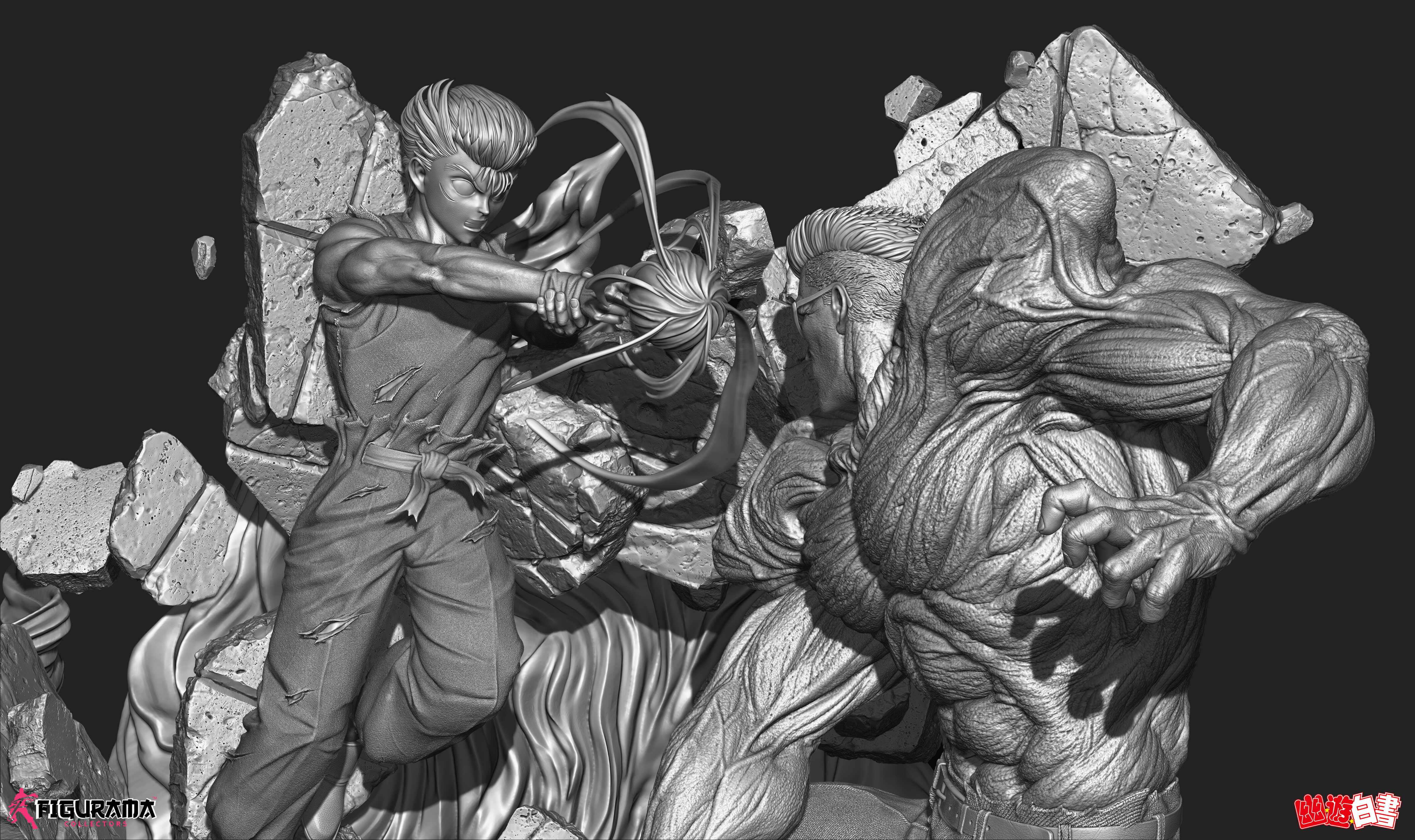 Yuyu_Hakusho_Zbrush_Gray_06