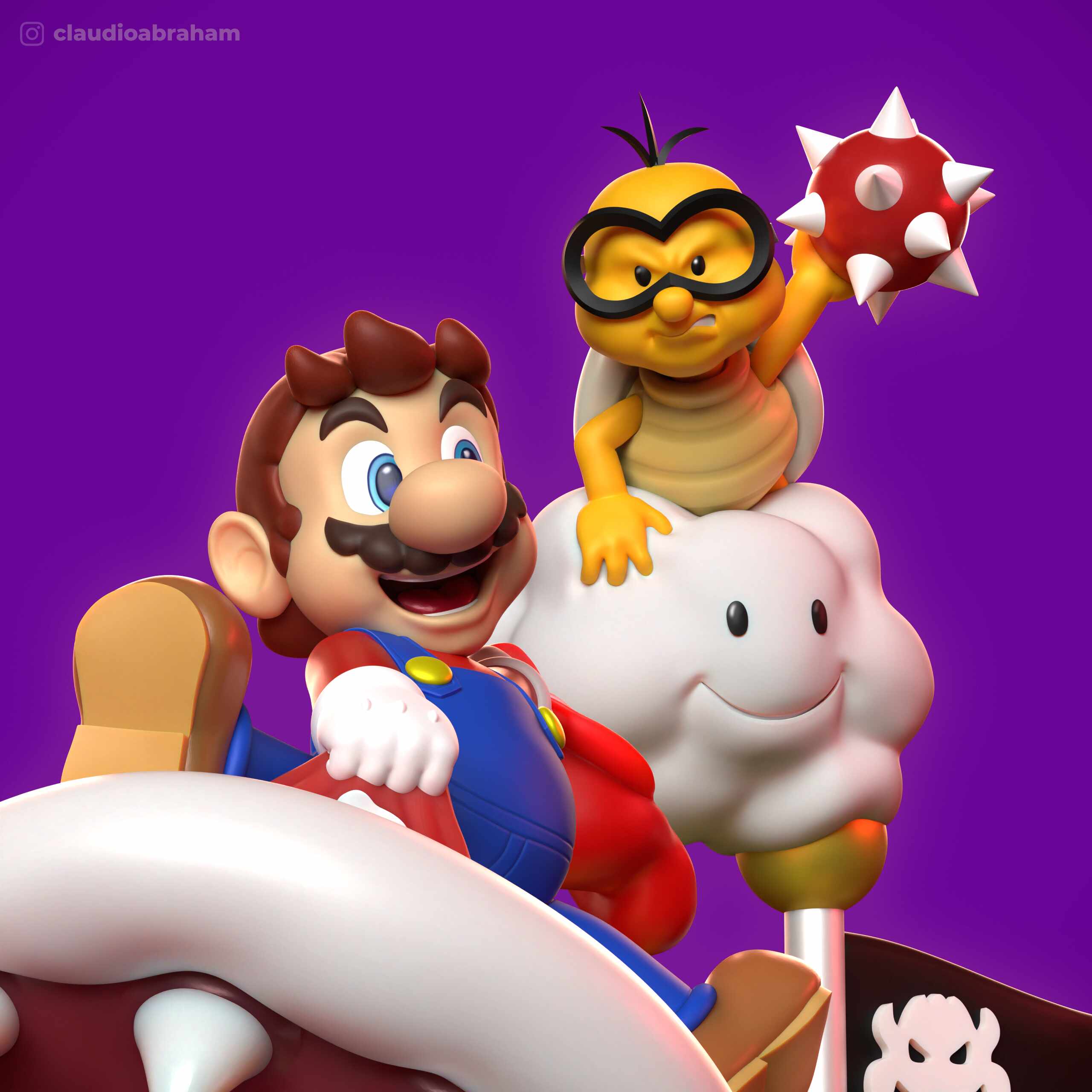 SuperMarioDiorama_ClaudioAbraham_Lakitu_02c2