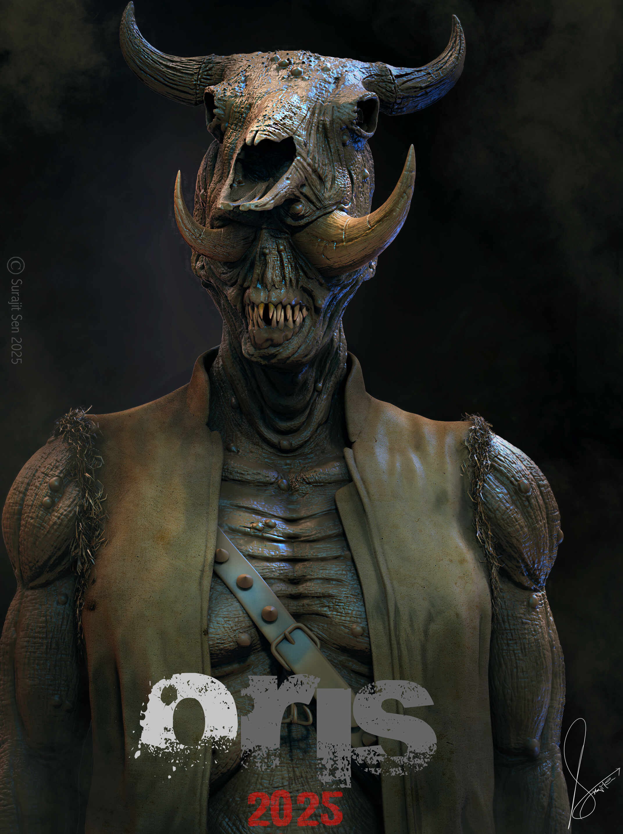 Oris_Creature_Digital_Sculpture_SurajitSen_June2025A