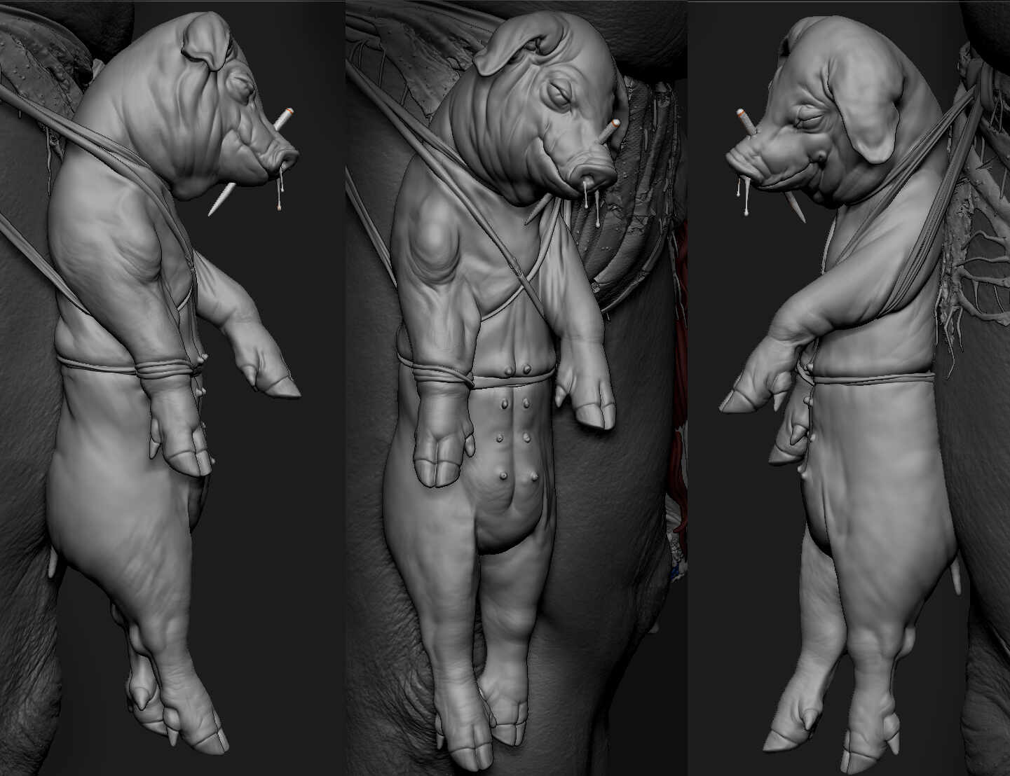 PigHunterZbrush_07_Rohit_Singh