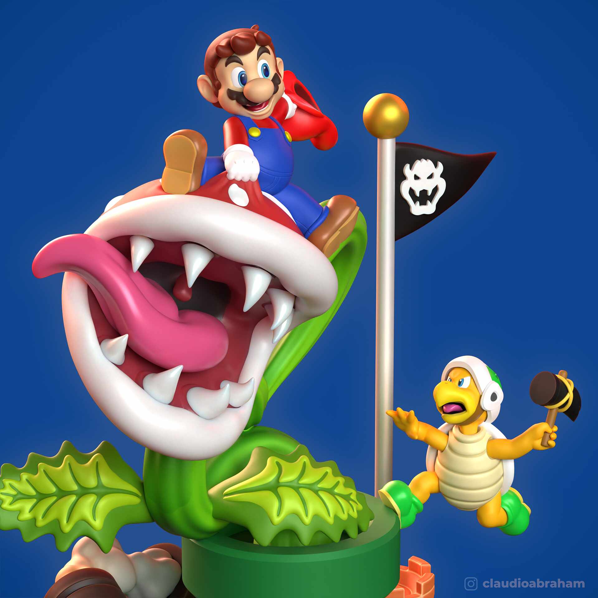 SuperMarioDiorama_ClaudioAbraham_HammerBros_05c2